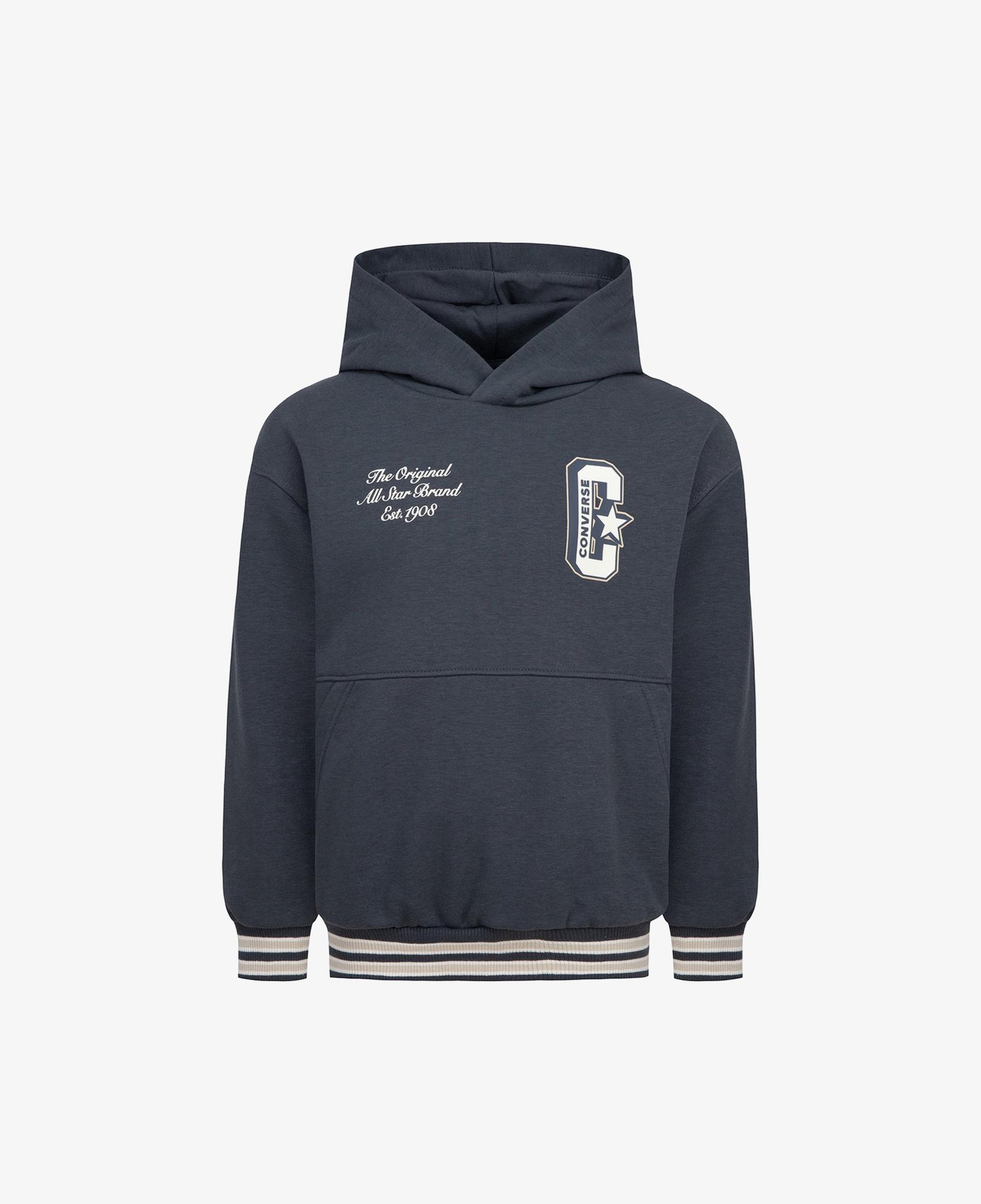 Converse Retro Varsity Çocuk Antrasit Sweatshirt