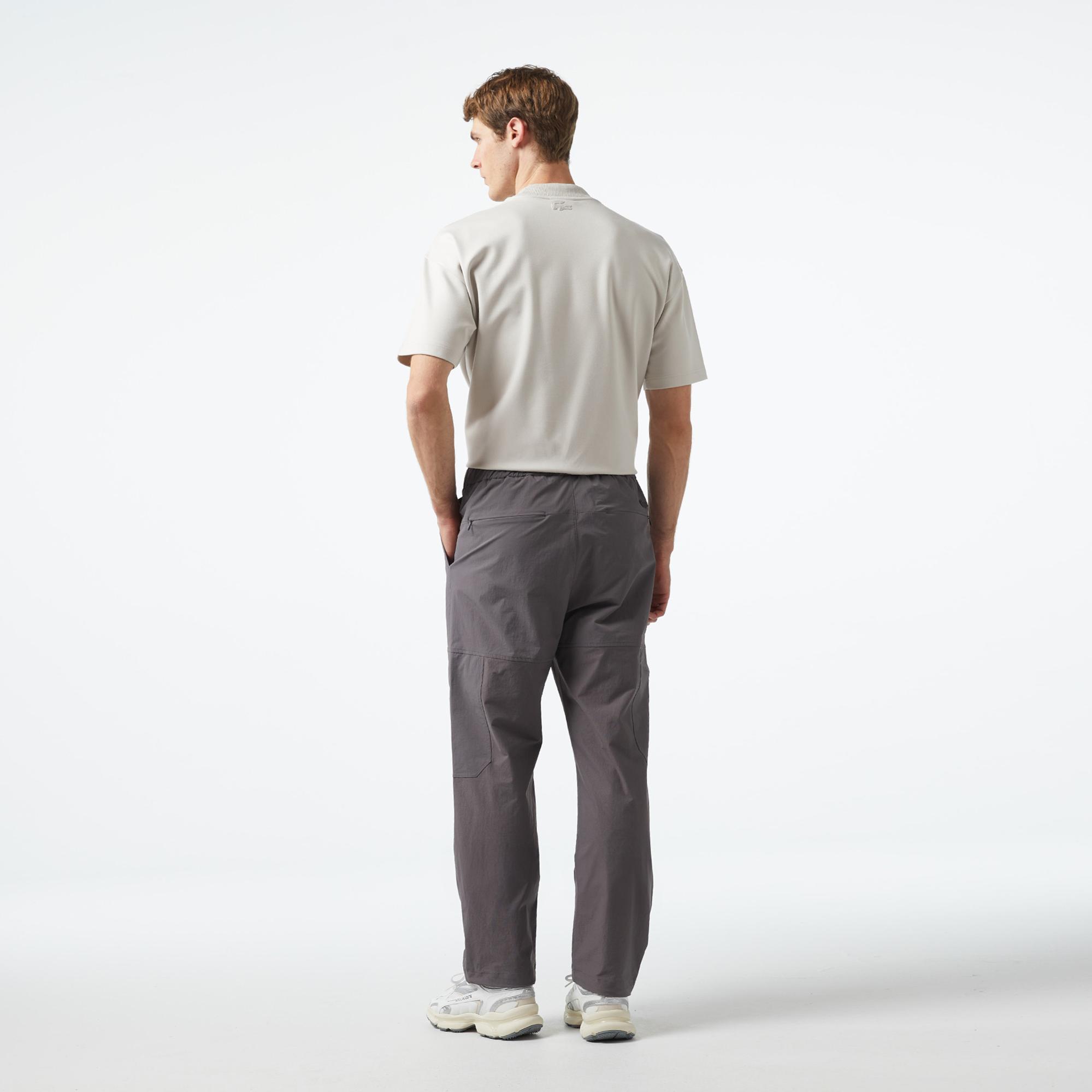 Lacoste x House of SuperStep Erkek Siyah Pantolon