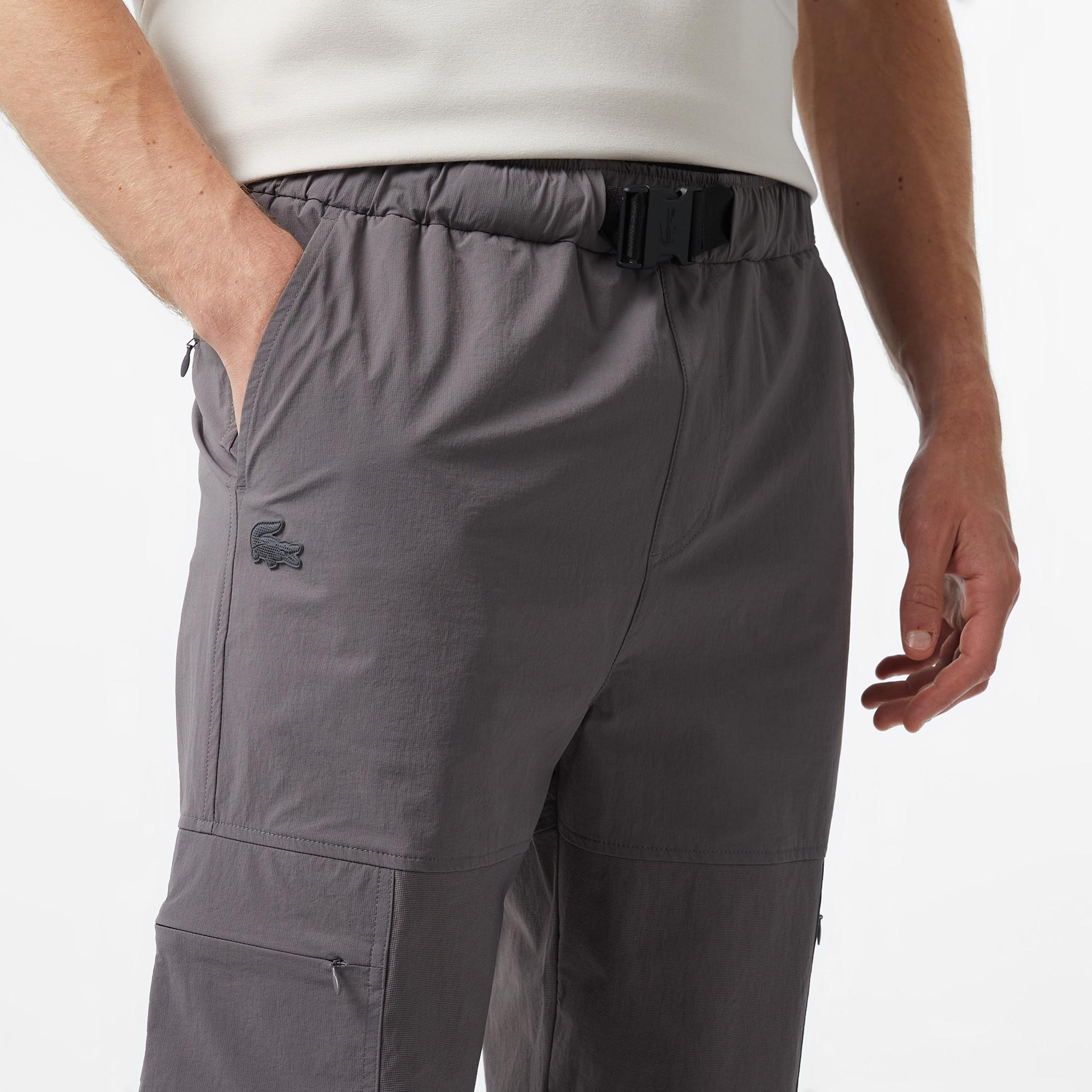 Lacoste x House of SuperStep Erkek Siyah Pantolon