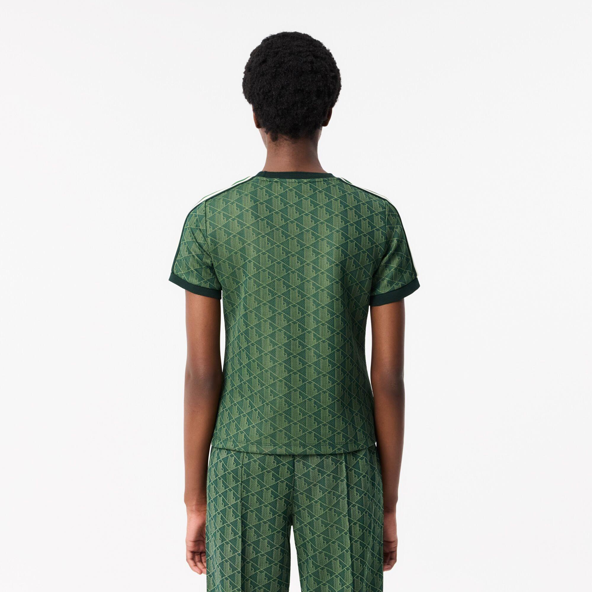 Lacoste Classic Kadın Yeşil T-Shirt