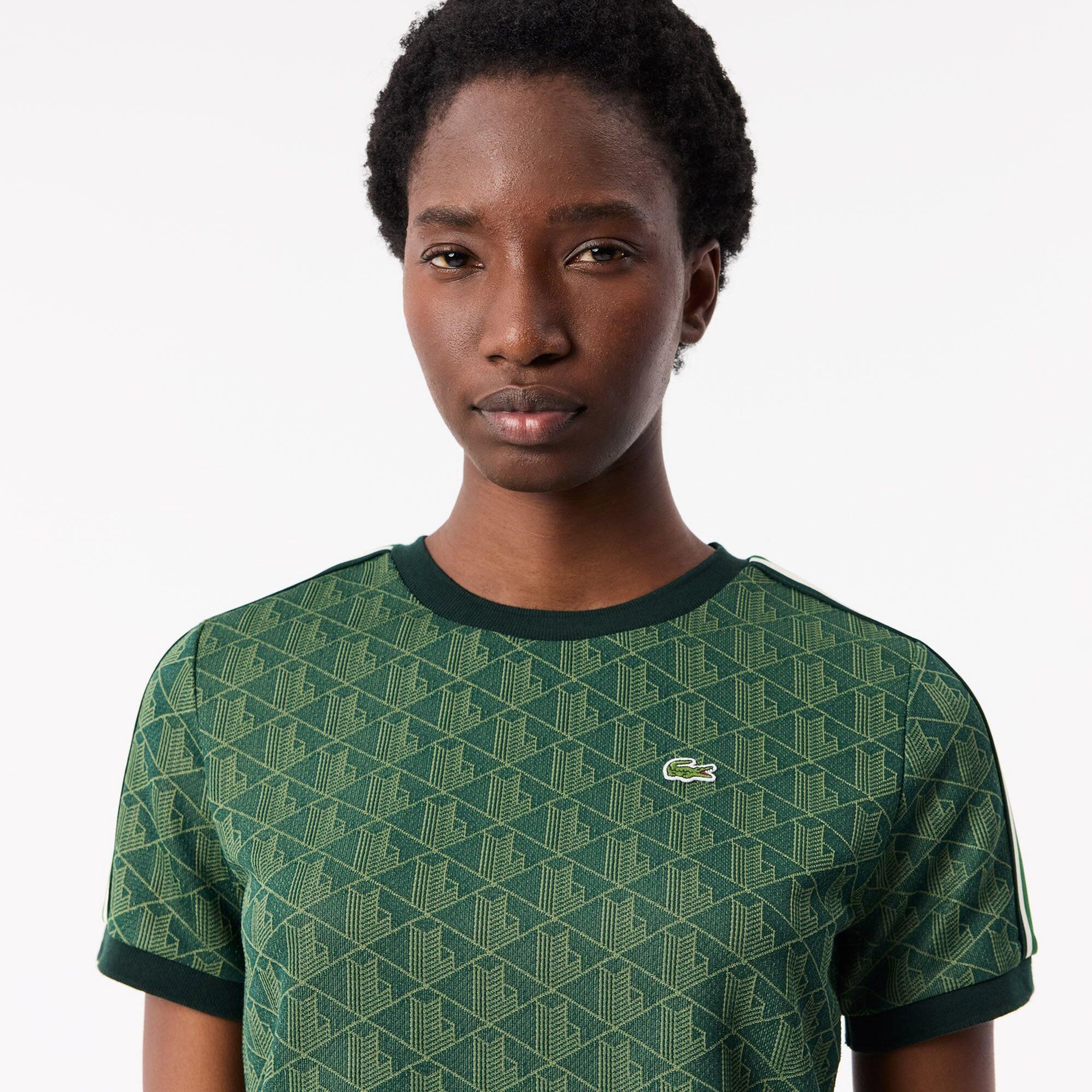 Lacoste Classic Kadın Yeşil T-Shirt