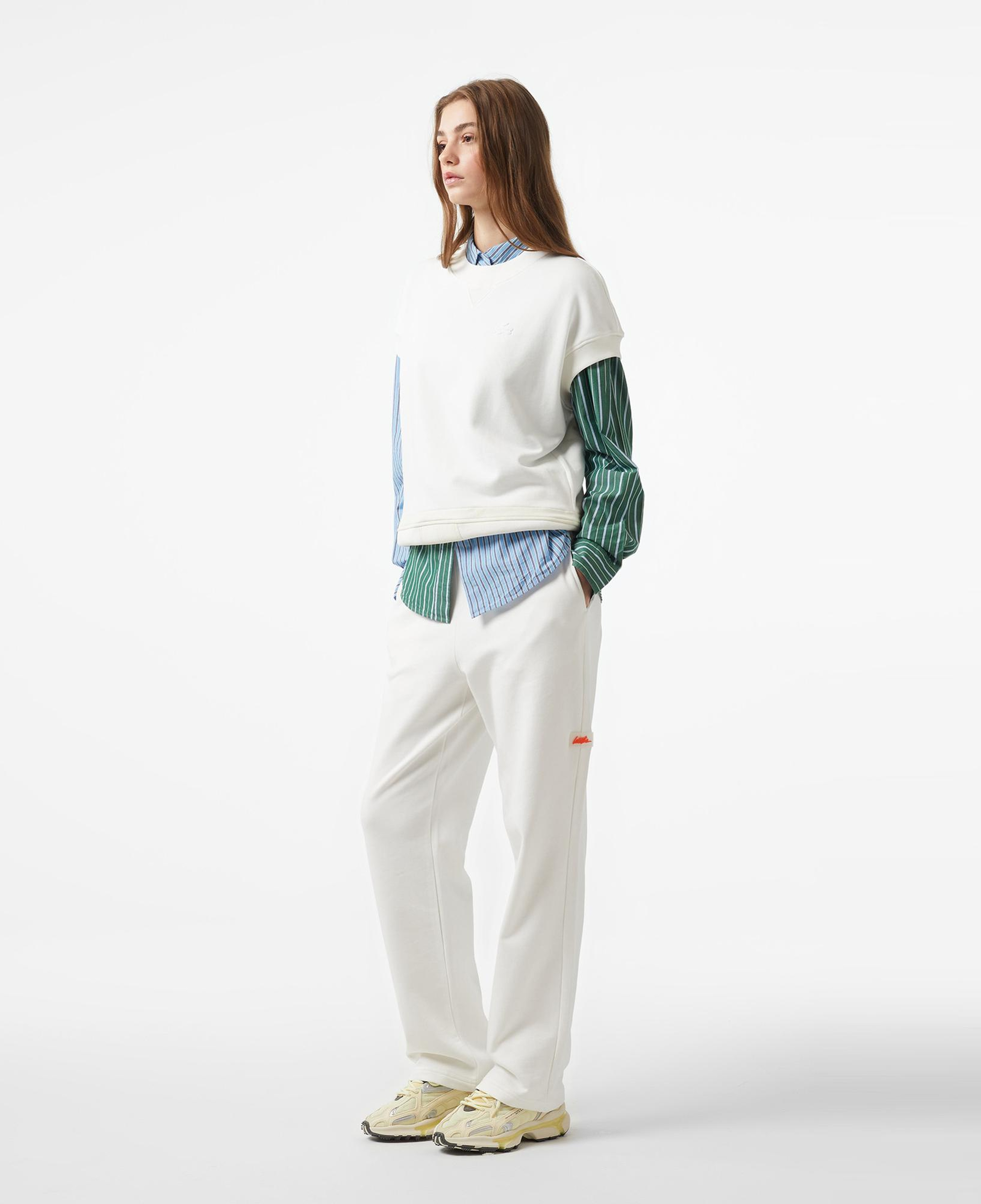 Lacoste x House of SuperStep Kadın Krem Eşofman Altı