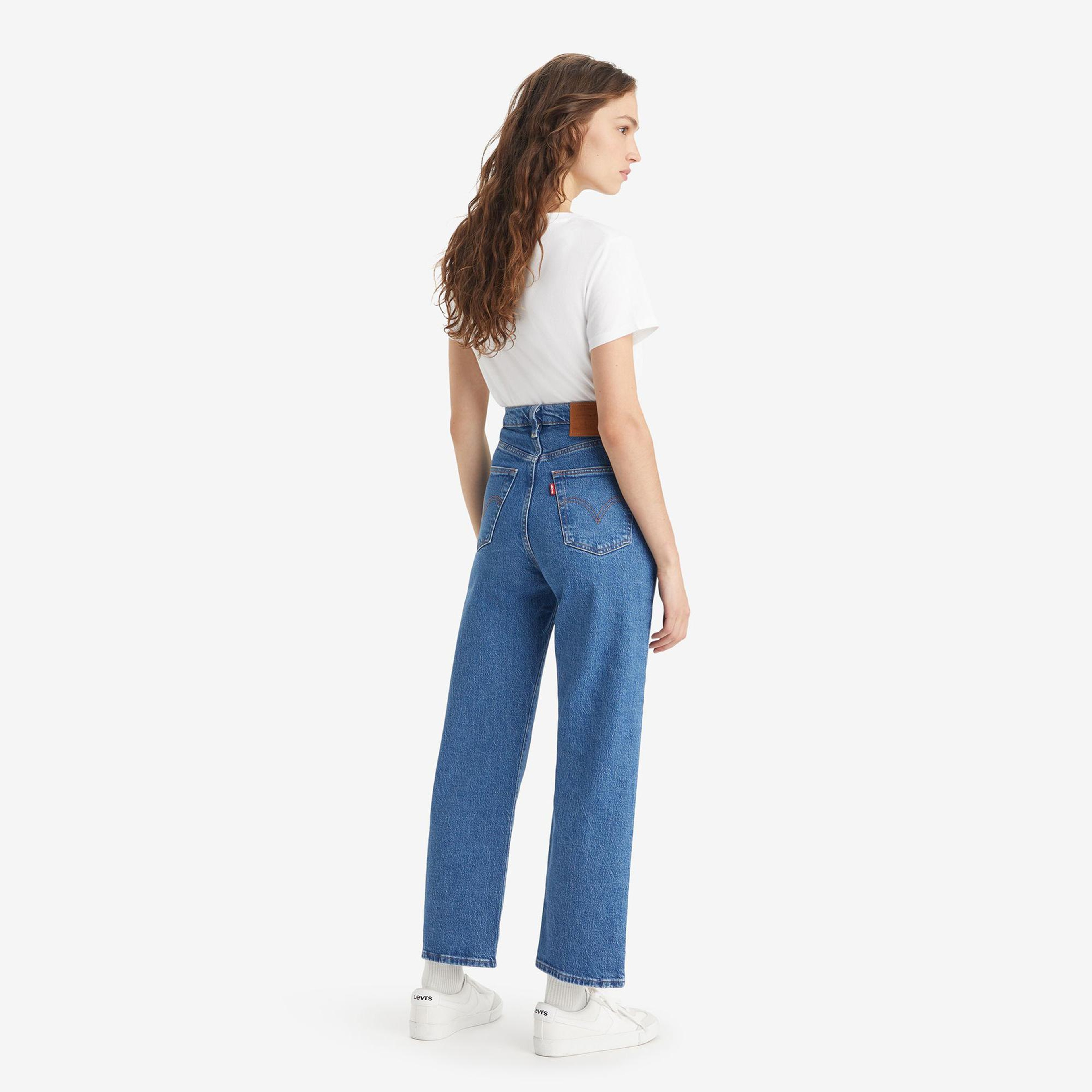 Levi's Ribcage Straight Jazz Pop Kadın Mavi Jean