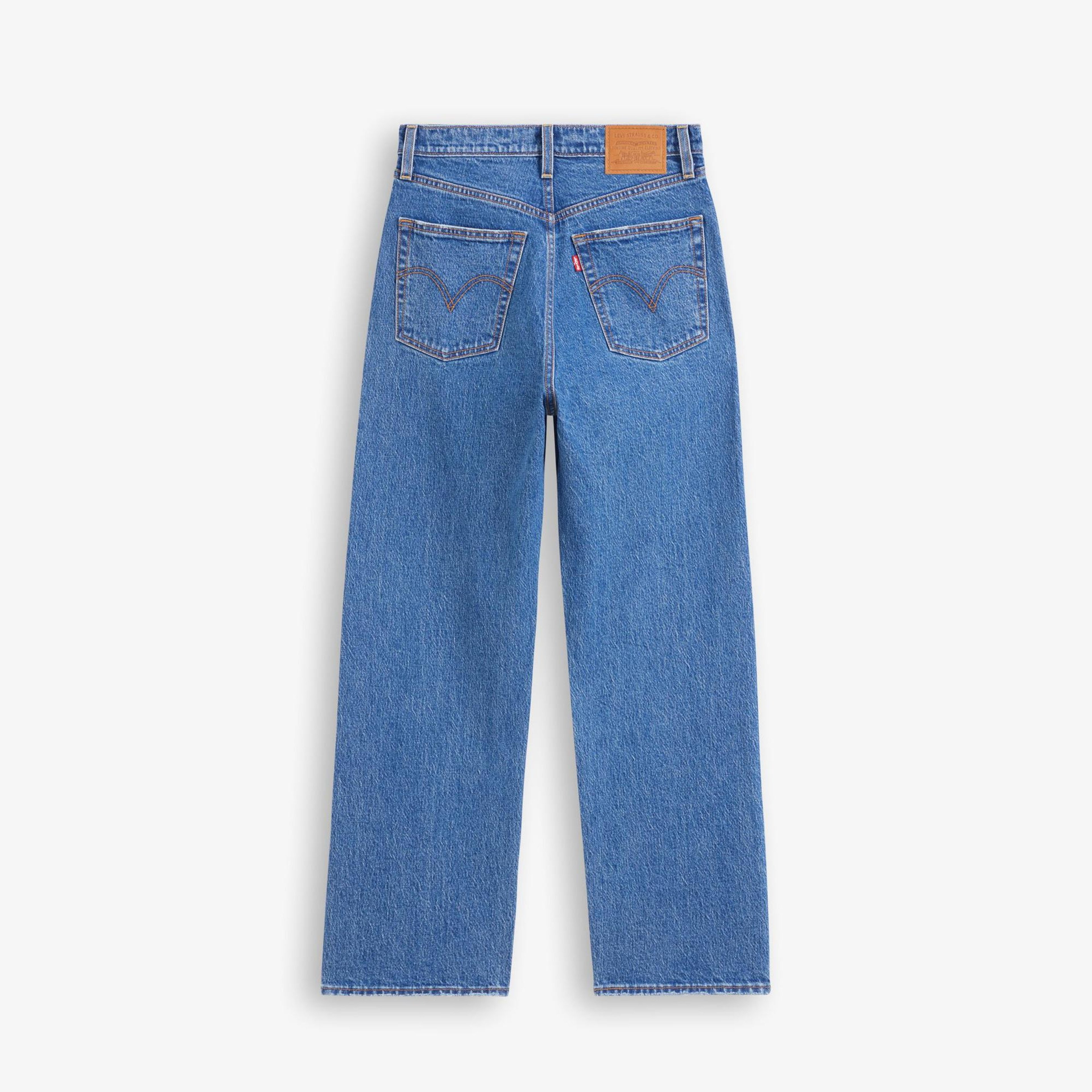 Levi's Ribcage Straight Jazz Pop Kadın Mavi Jean