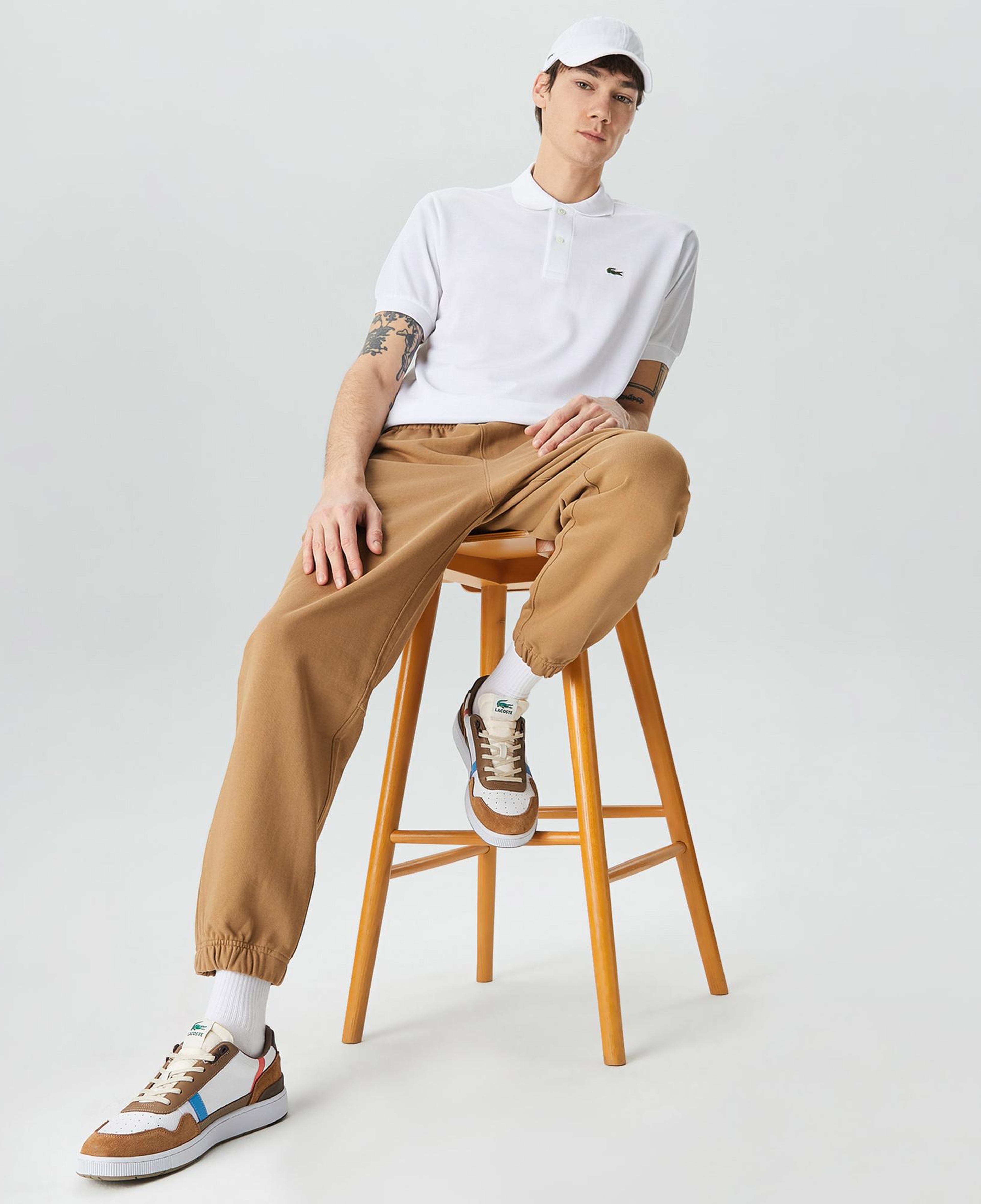 Lacoste L.12.12 Erkek Classic Fit Beyaz Polo