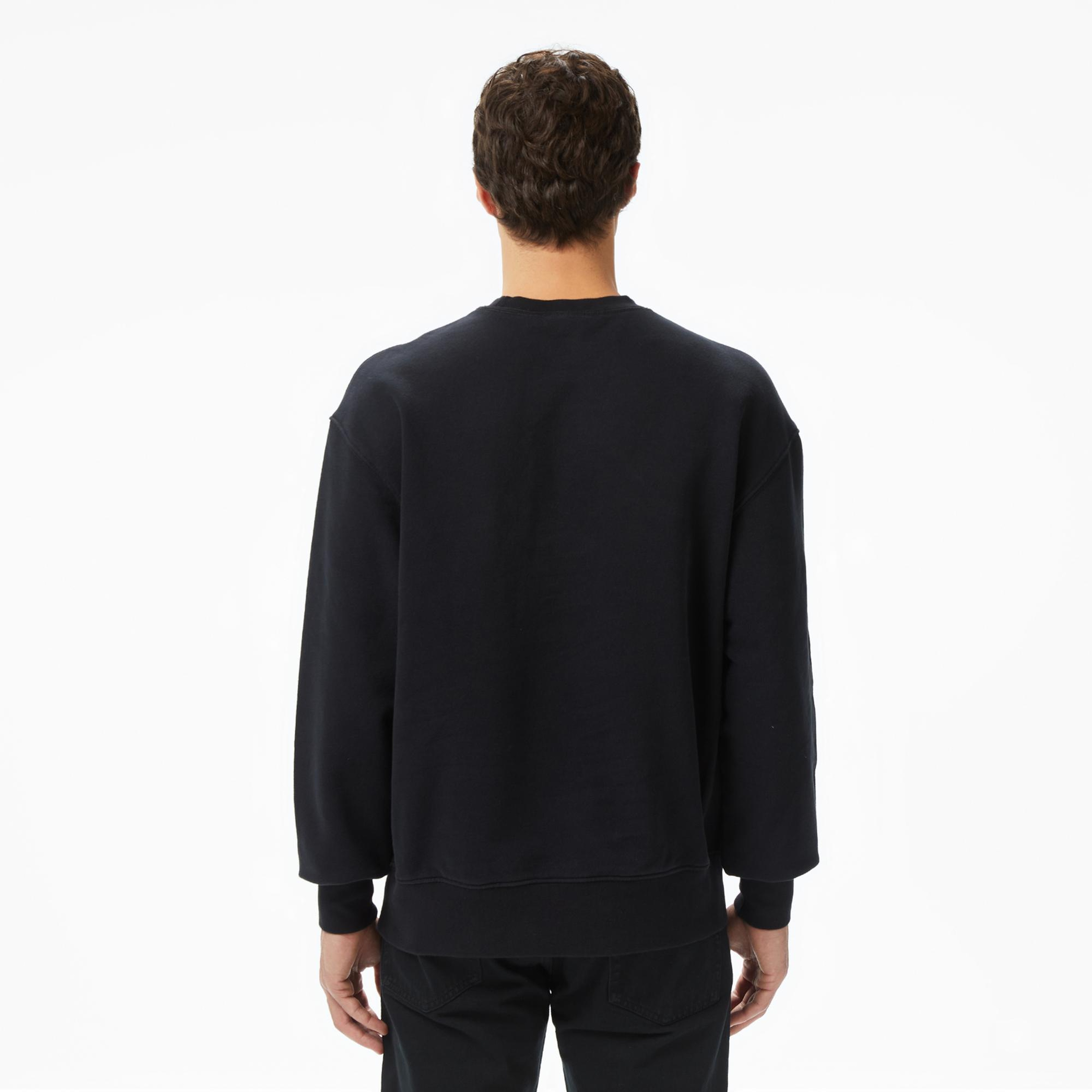 Levi's Premium Graphic Crew Erkek Siyah Sweatshirt