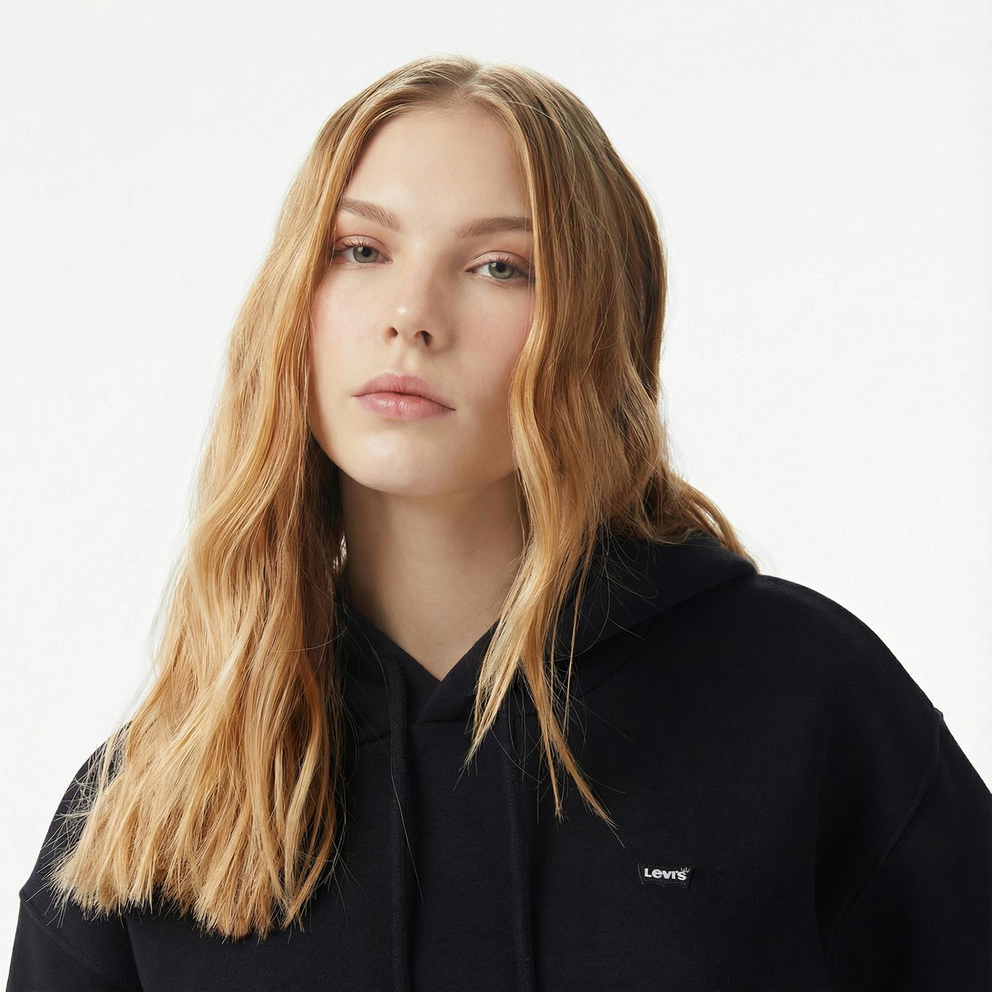Levi'S Everyday Caviar Kadın Siyah Sweatshirt