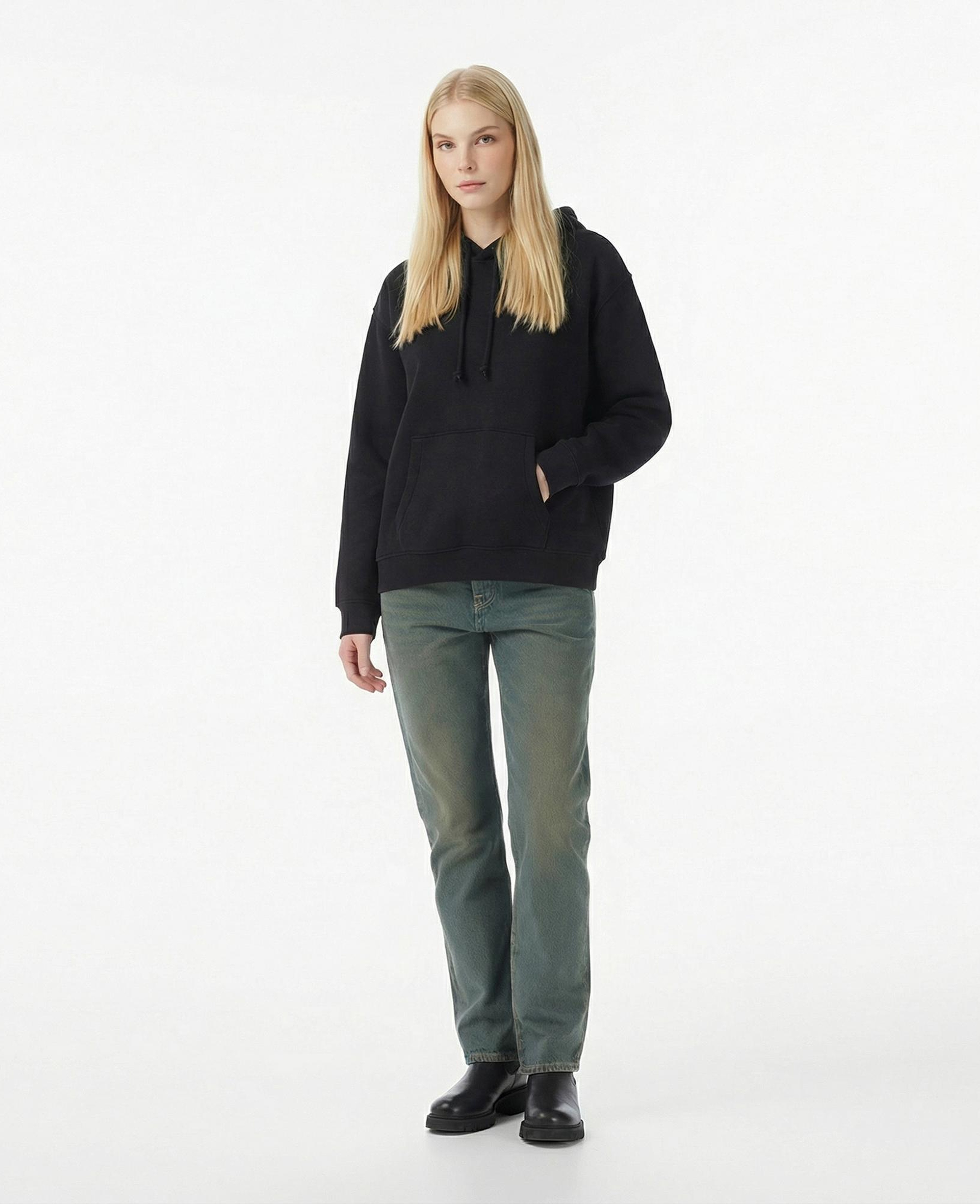 Levi'S Everyday Caviar Kadın Siyah Sweatshirt