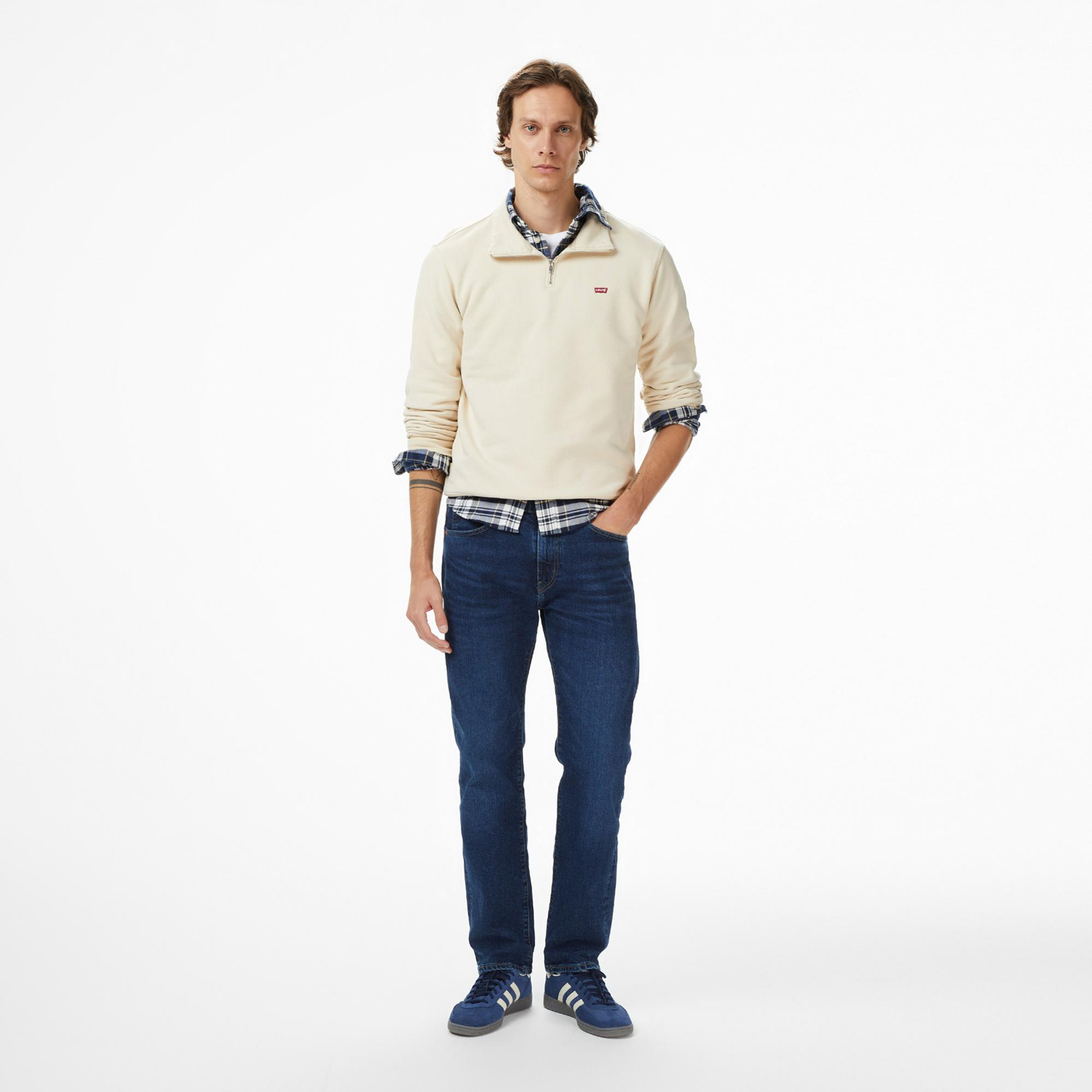 Levi's Original Erkek Krem Sweatshirt