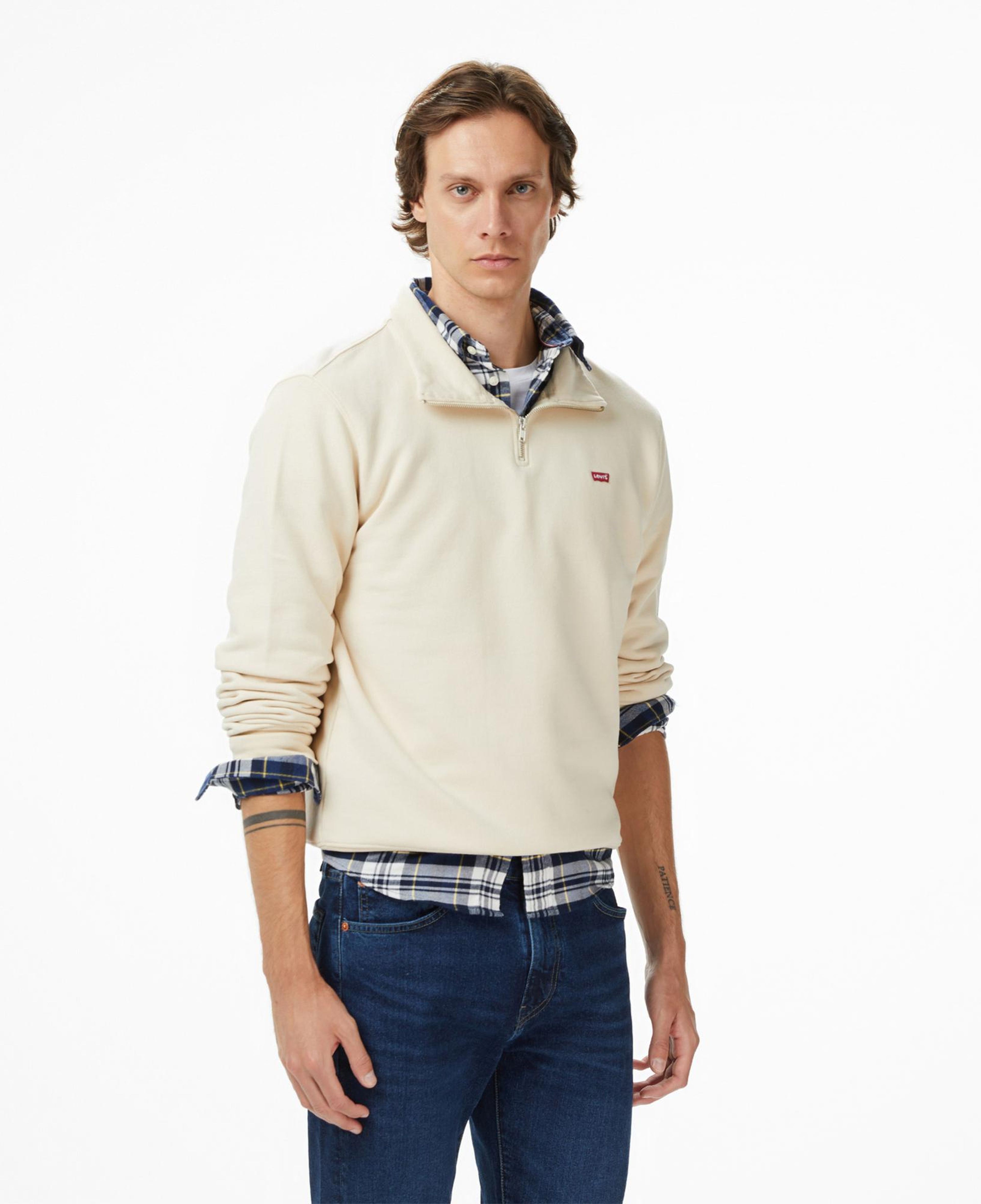 Levi's Original Erkek Krem Sweatshirt