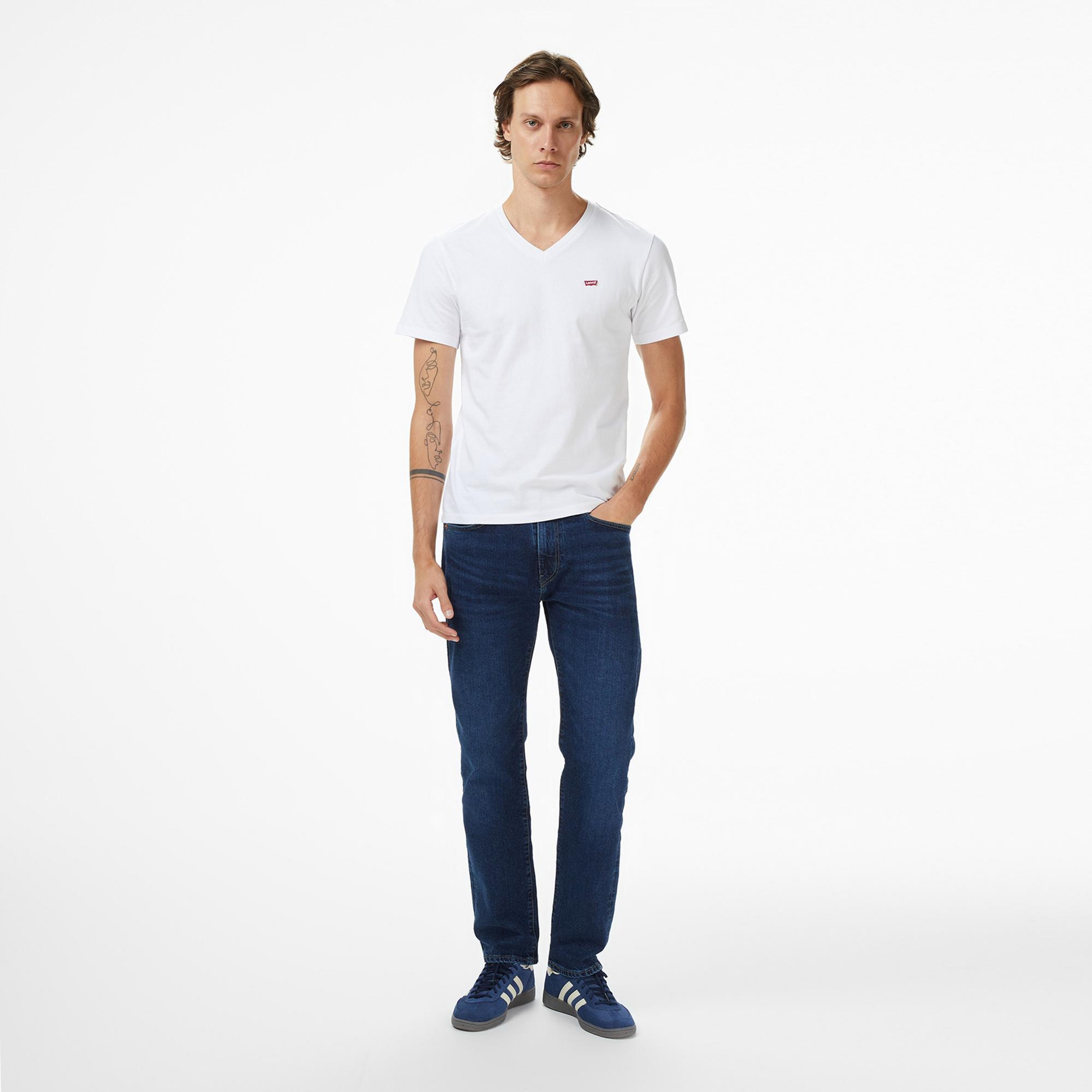 Levi's 505 Regular Dark Ravine Erkek Koyu Lacivert Jean