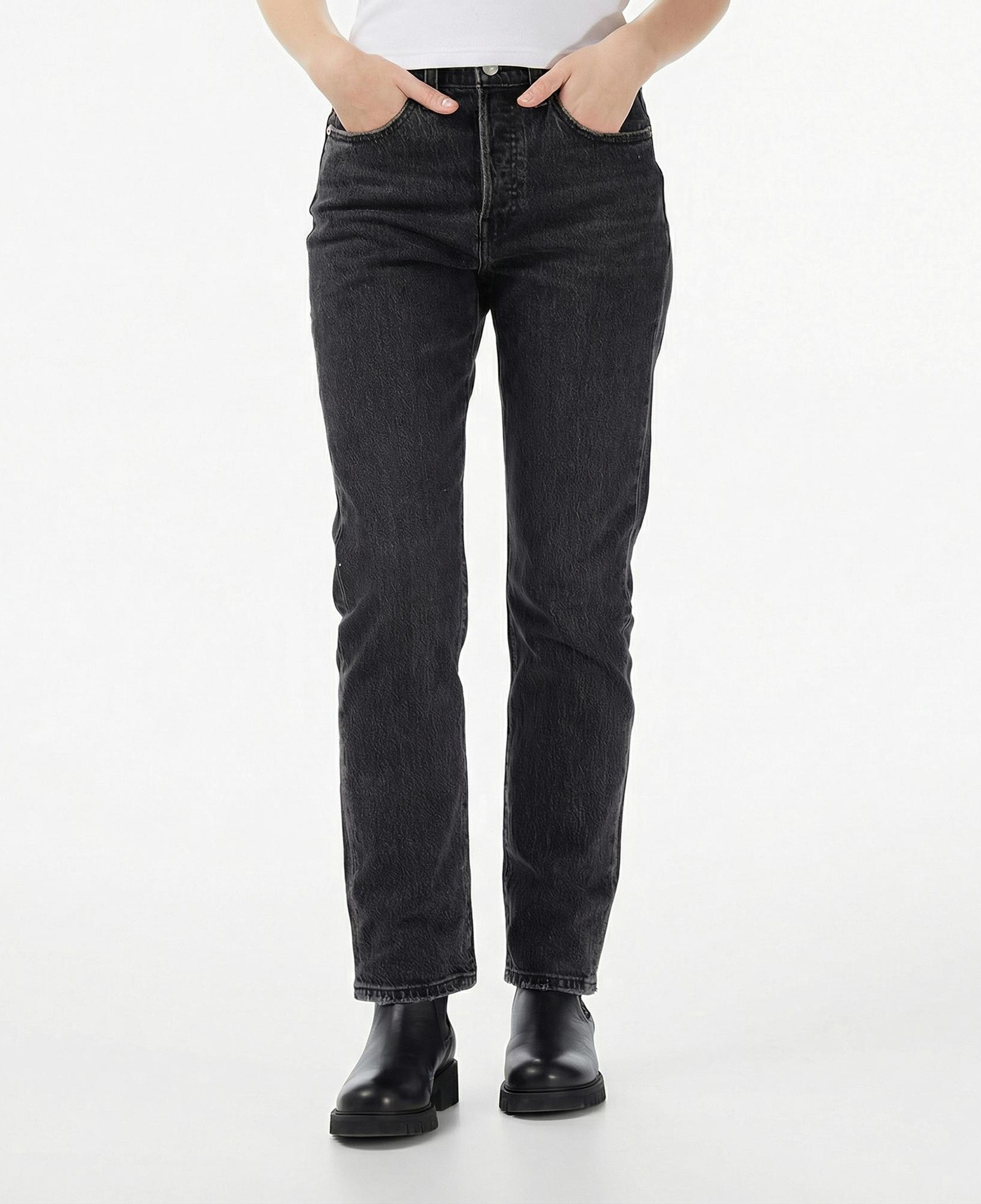 Levi's 501 Kadın Siyah Jean