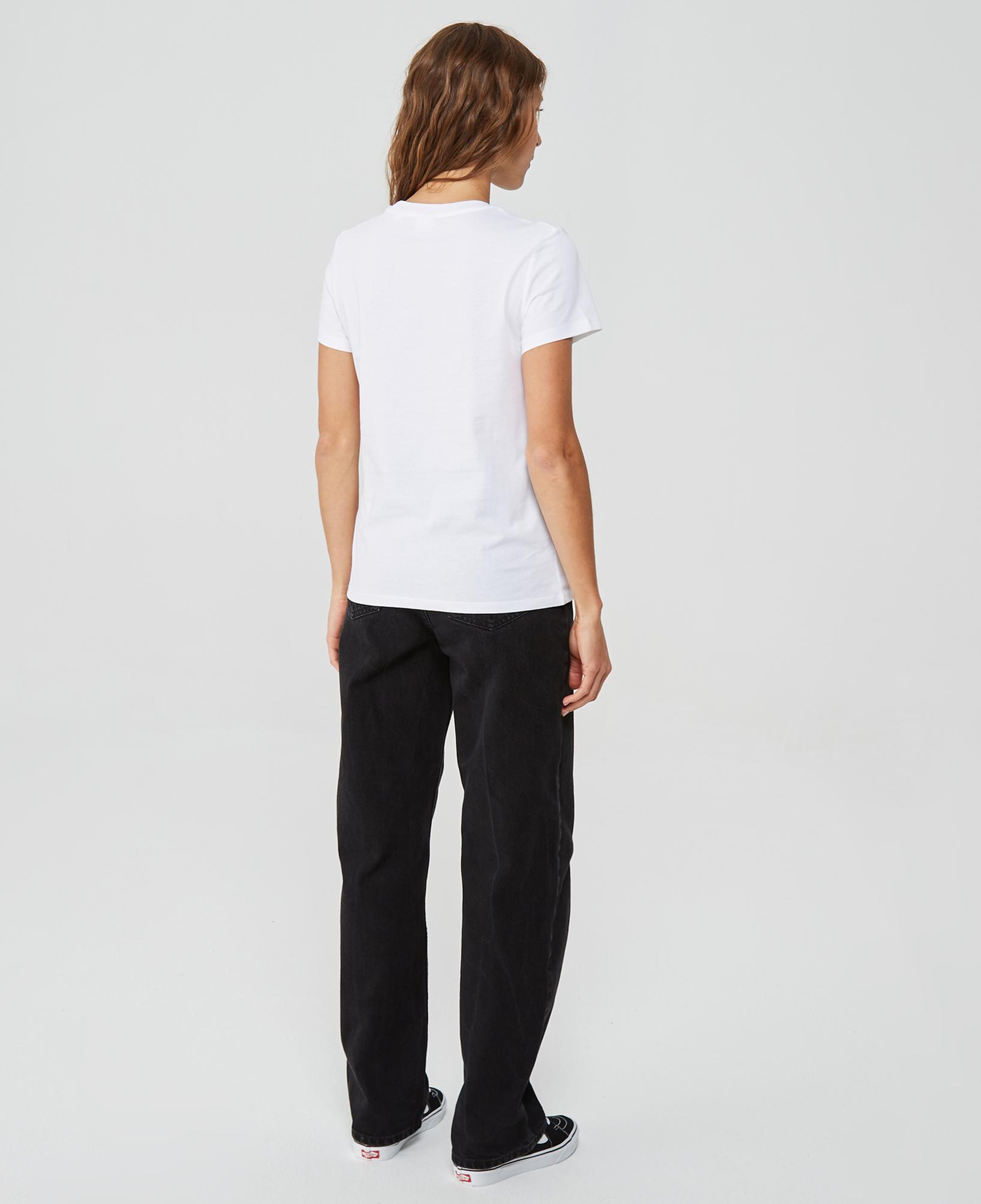 Levi's Perfect Ginger Burnt Stripe Kadın Beyaz T-Shirt