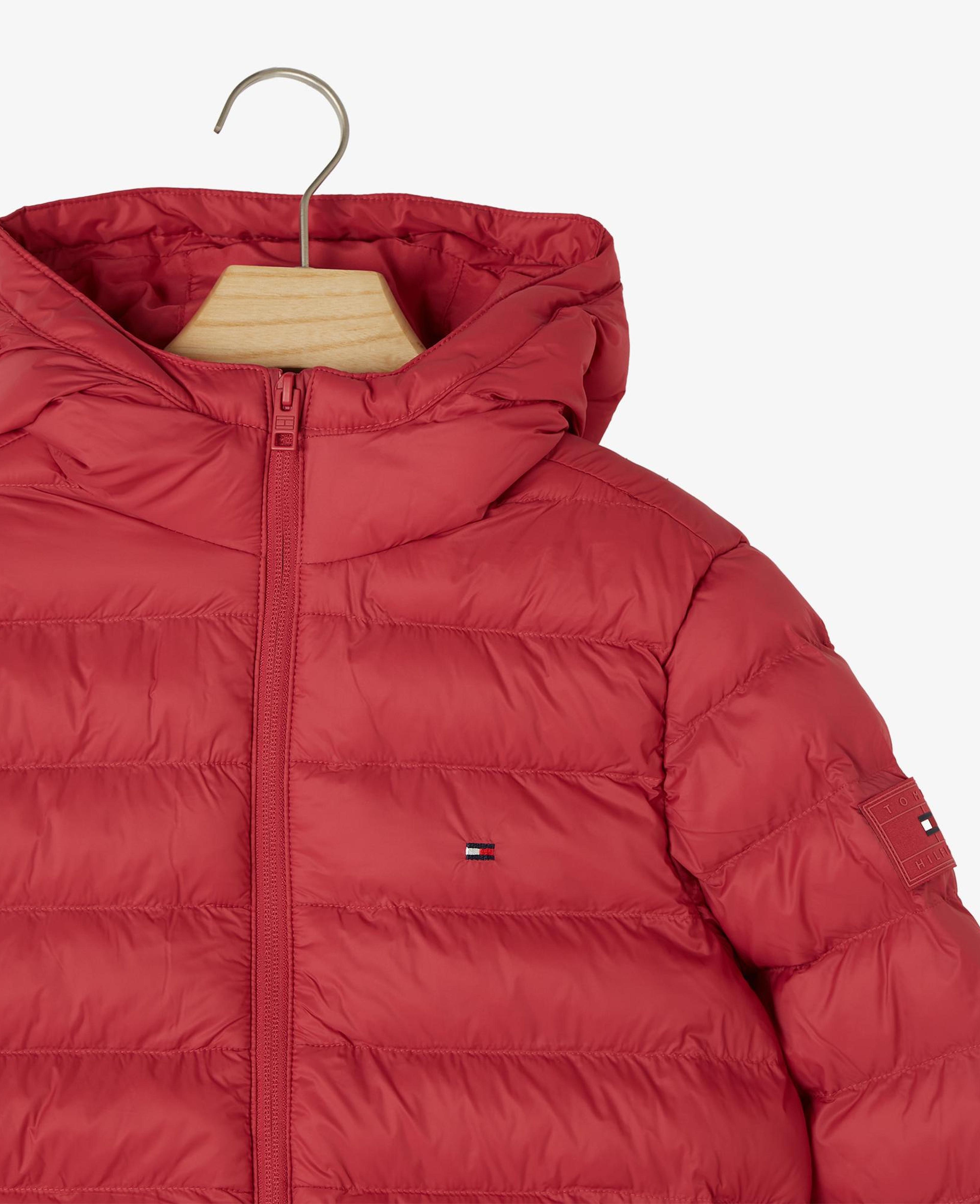 Tommy Hilfiger Lightweight Çocuk Kırmızı Mont