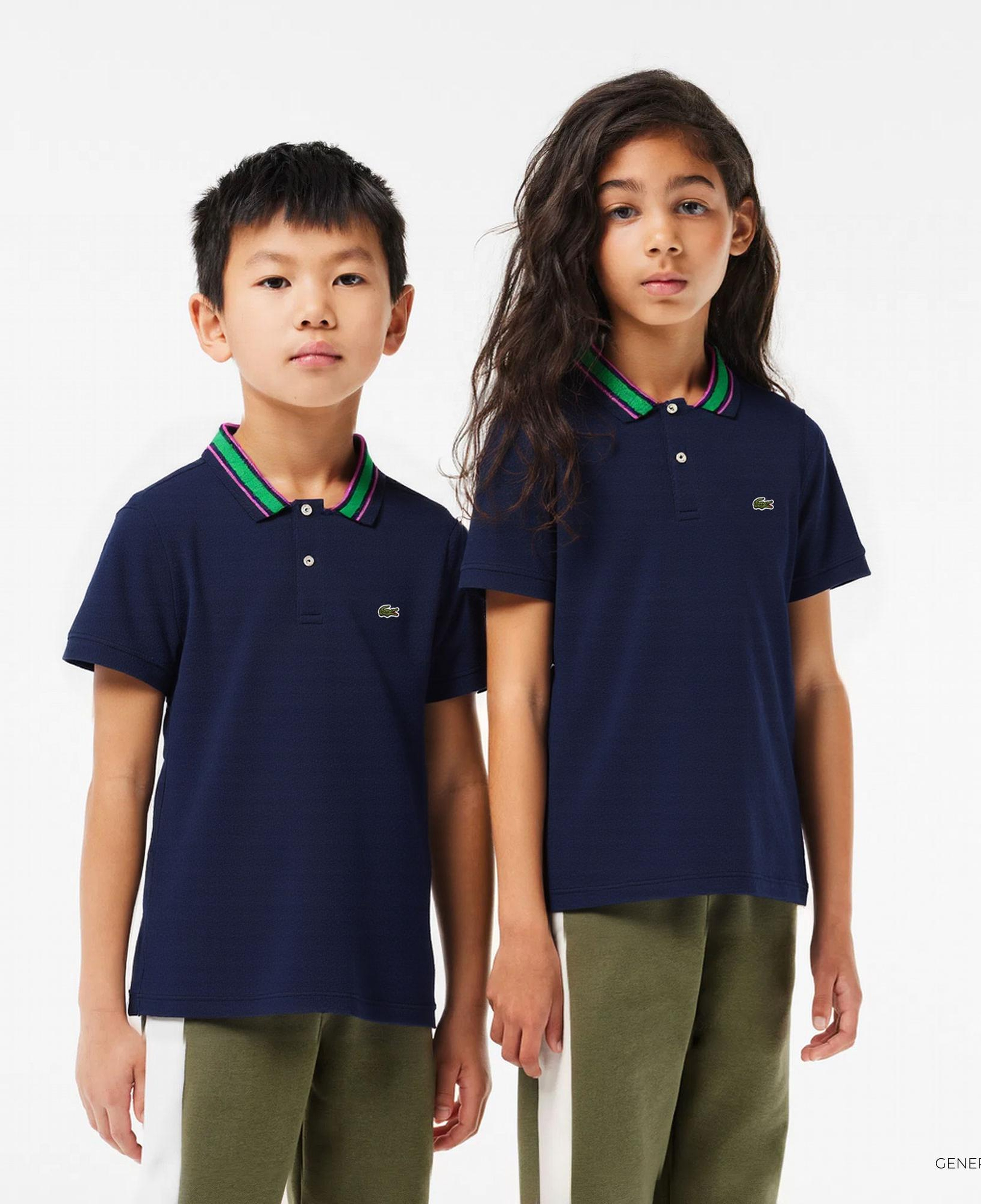 Lacoste Çocuk Lacivert Polo