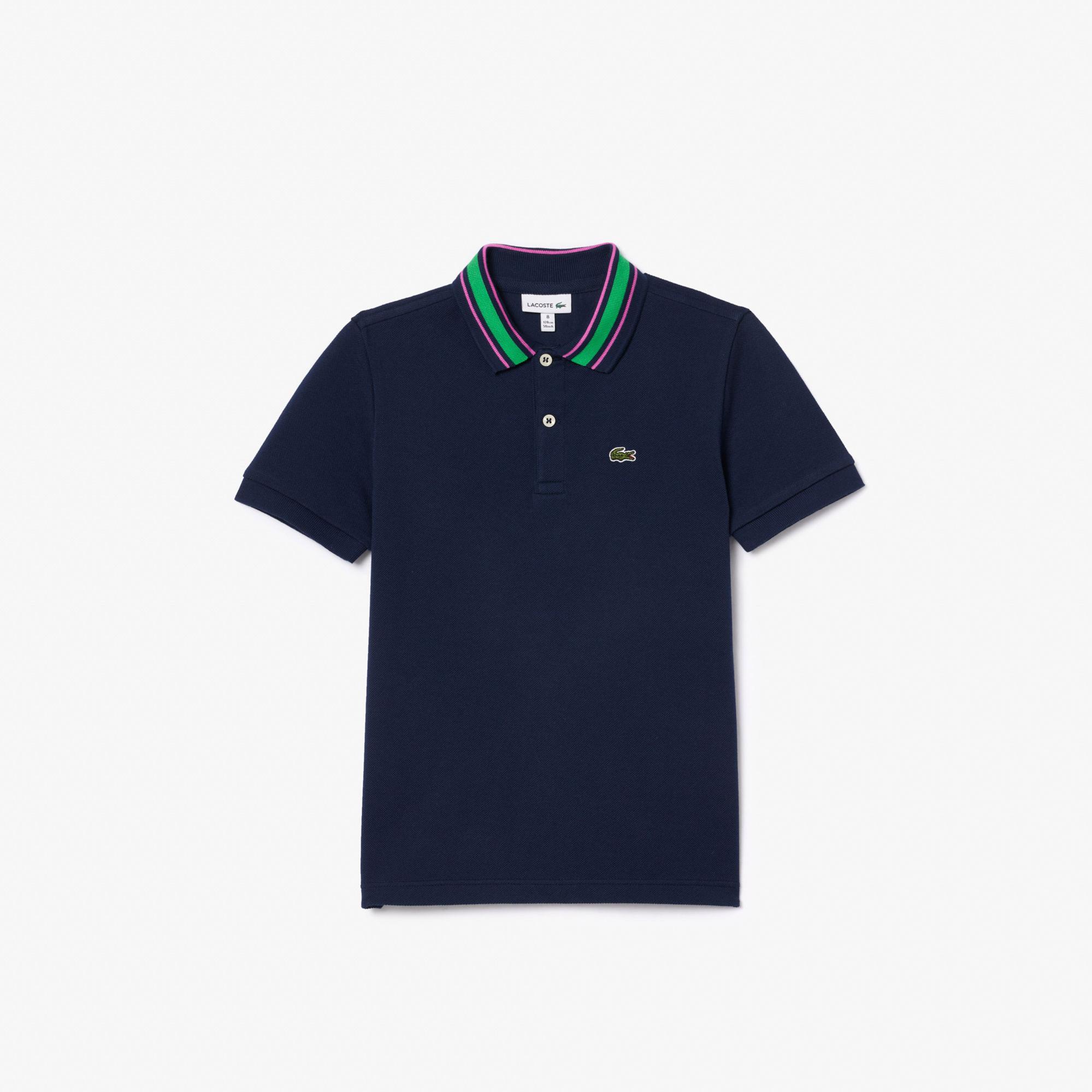 Lacoste Çocuk Lacivert Polo
