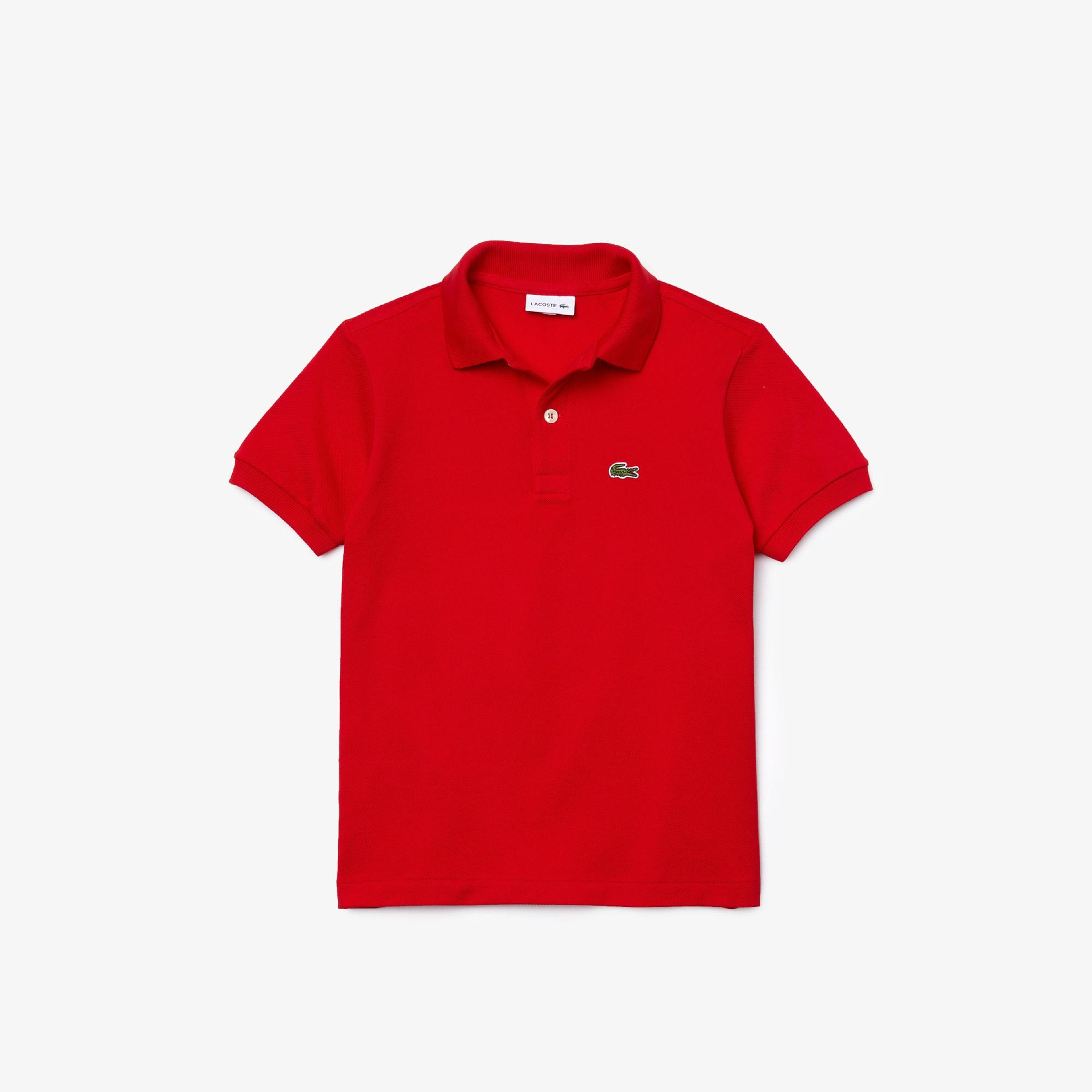 Lacoste Çocuk Regular Fit Kırmızı Polo