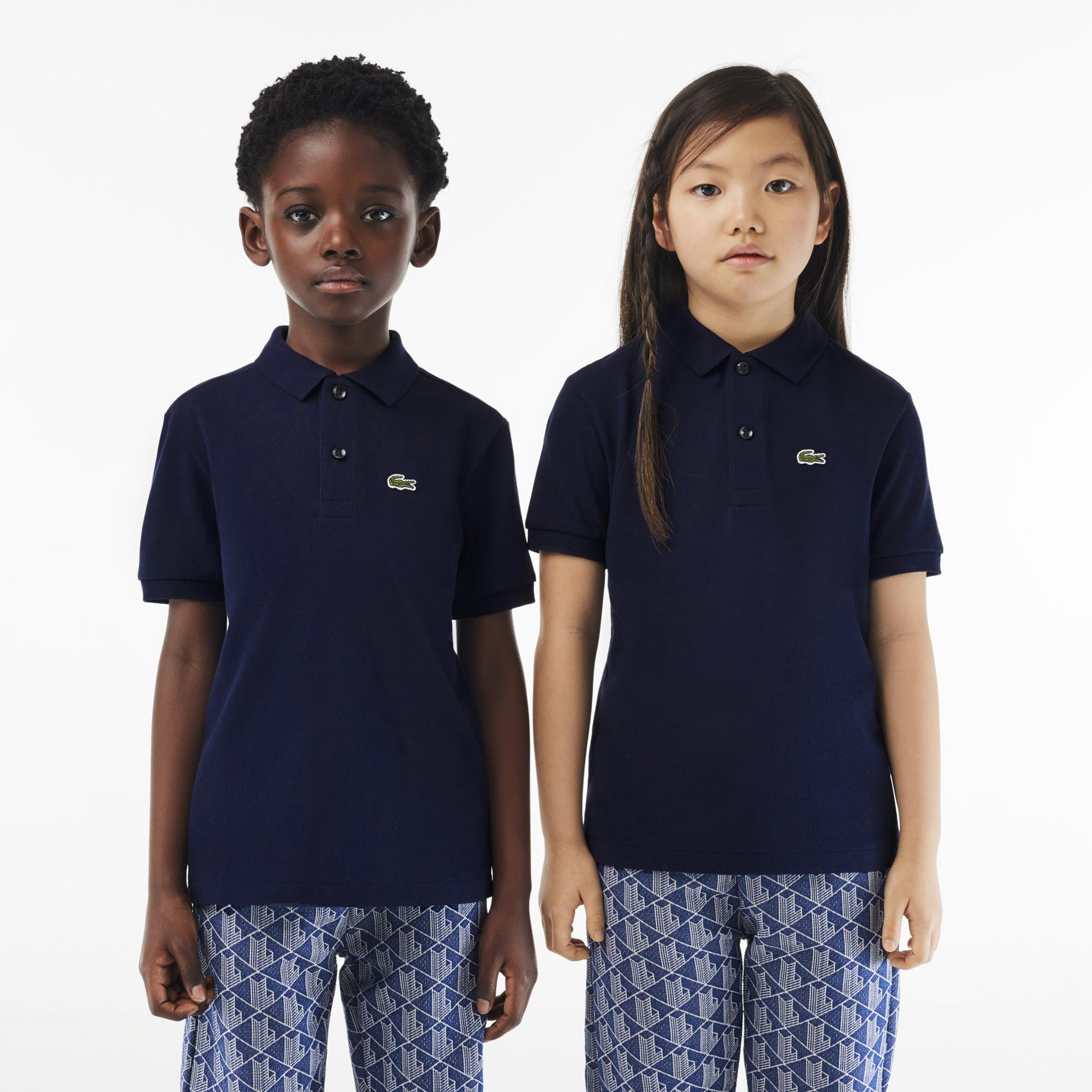 Lacoste Çocuk Regular Fit Lacivert Polo