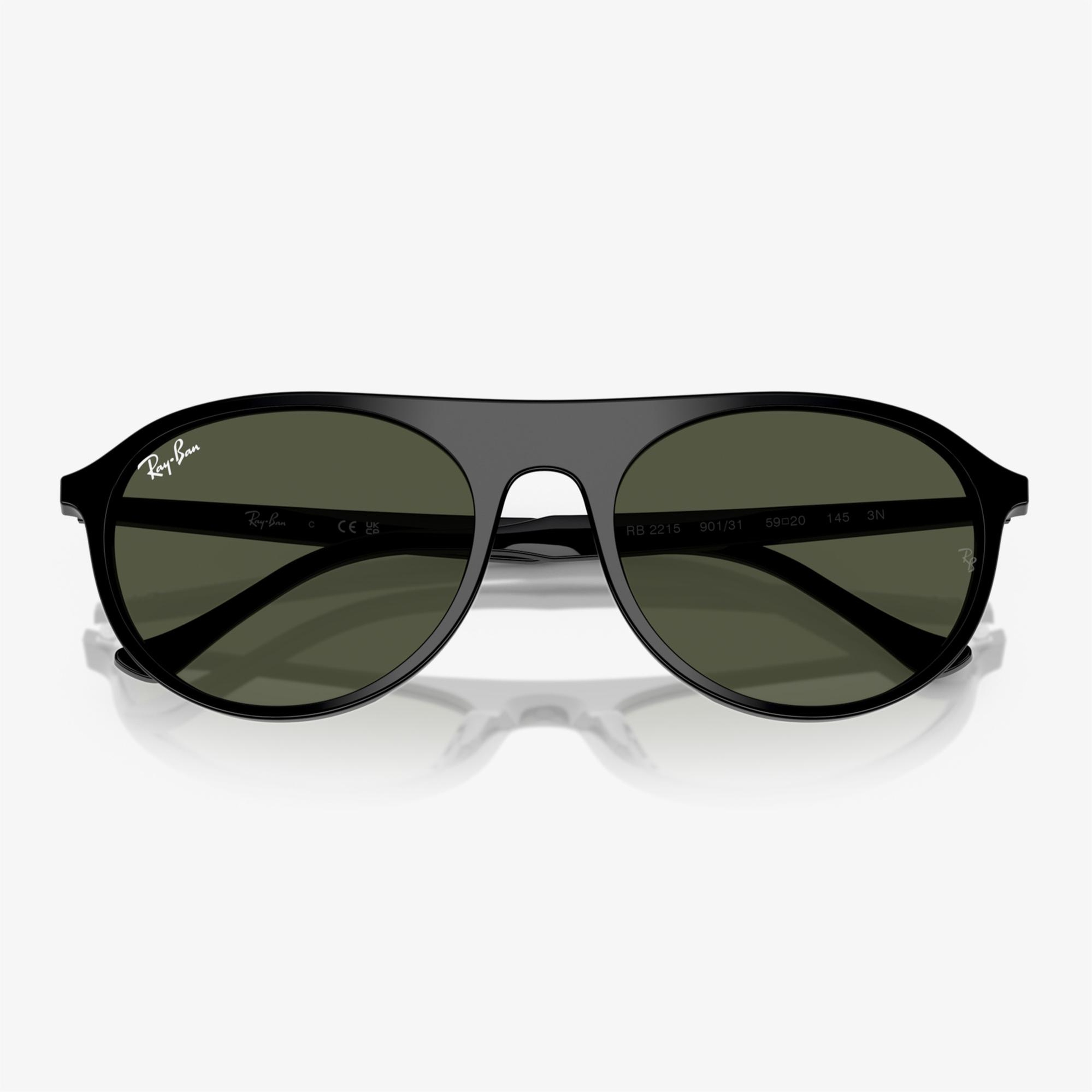 Ray-Ban RB2215 Unisex Siyah Güneş Gözlüğü