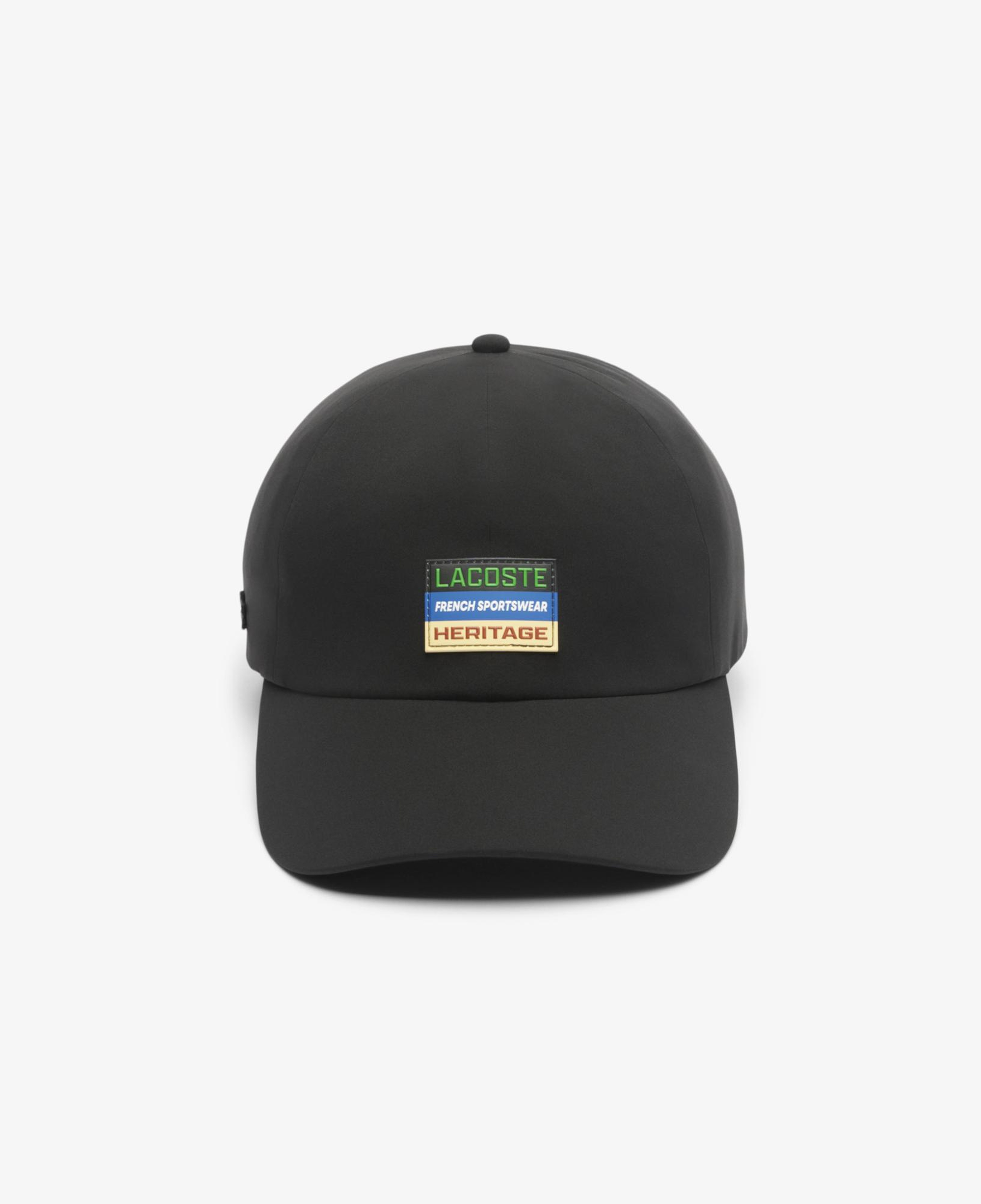 Lacoste Unisex Baskılı Siyah Şapka