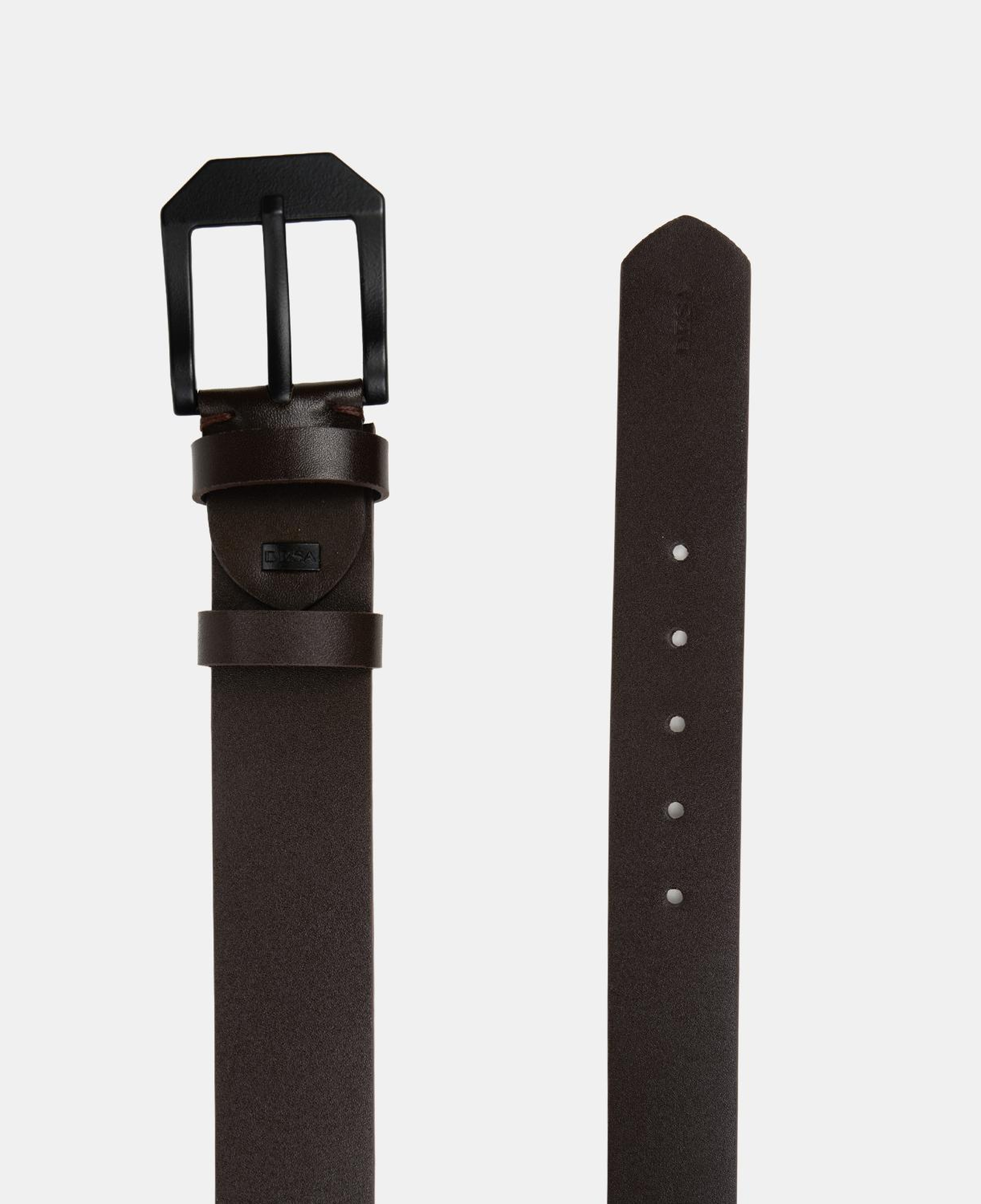 Erkek Kahve Spor Deri Kemer