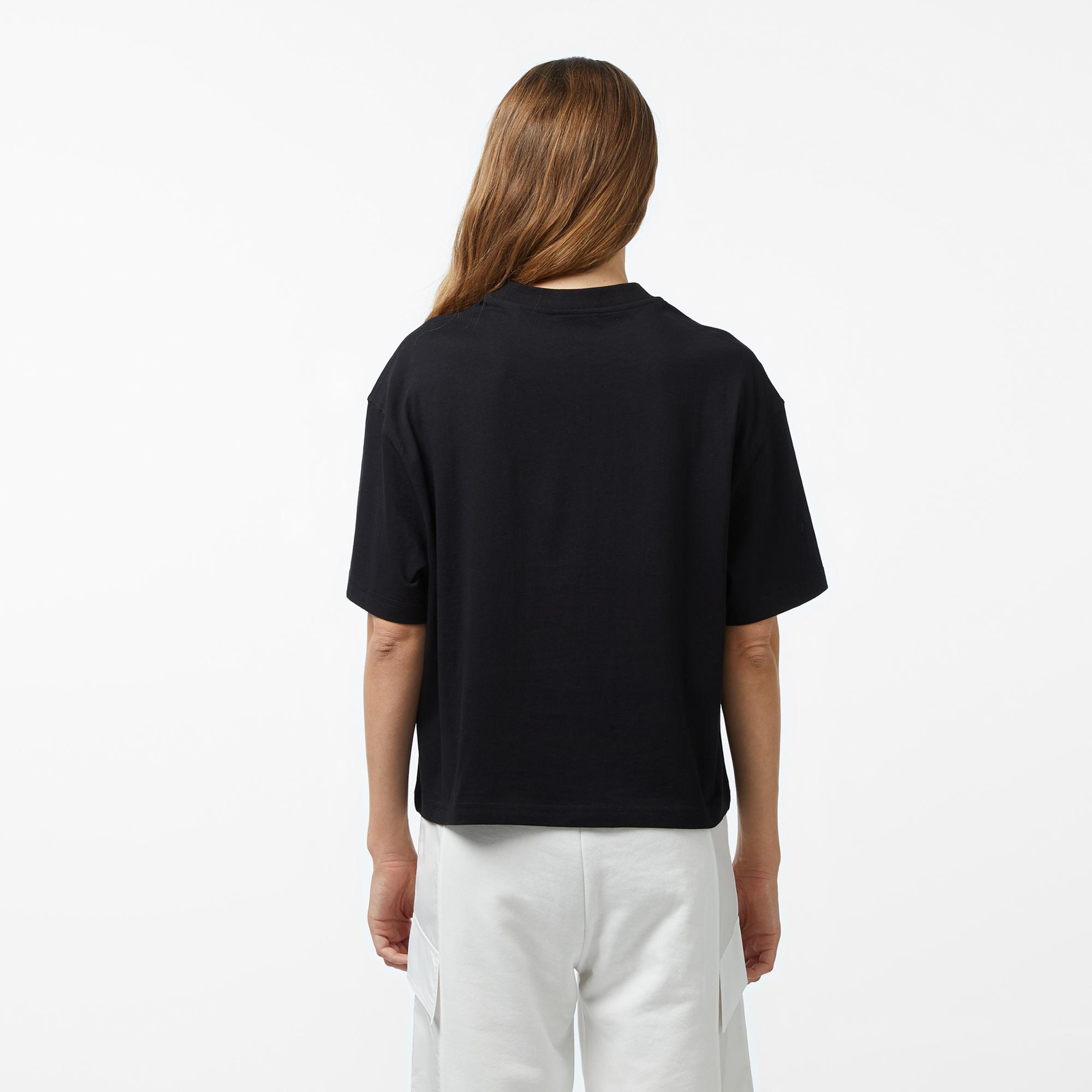 Forfun Sound City - Oversize Kadın Siyah T-Shirt