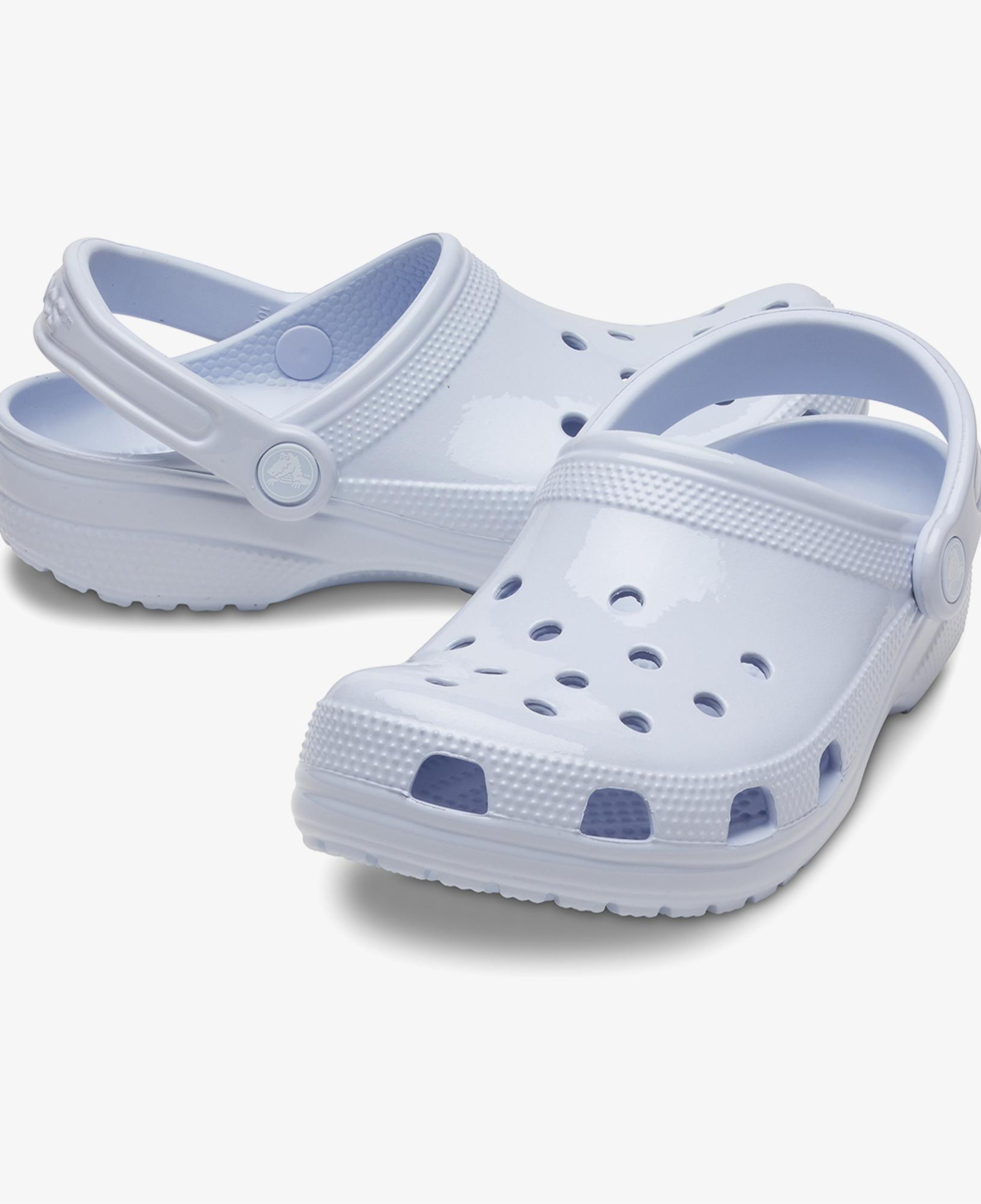 Crocs Classic High Shine Kadın Mavi Terlik