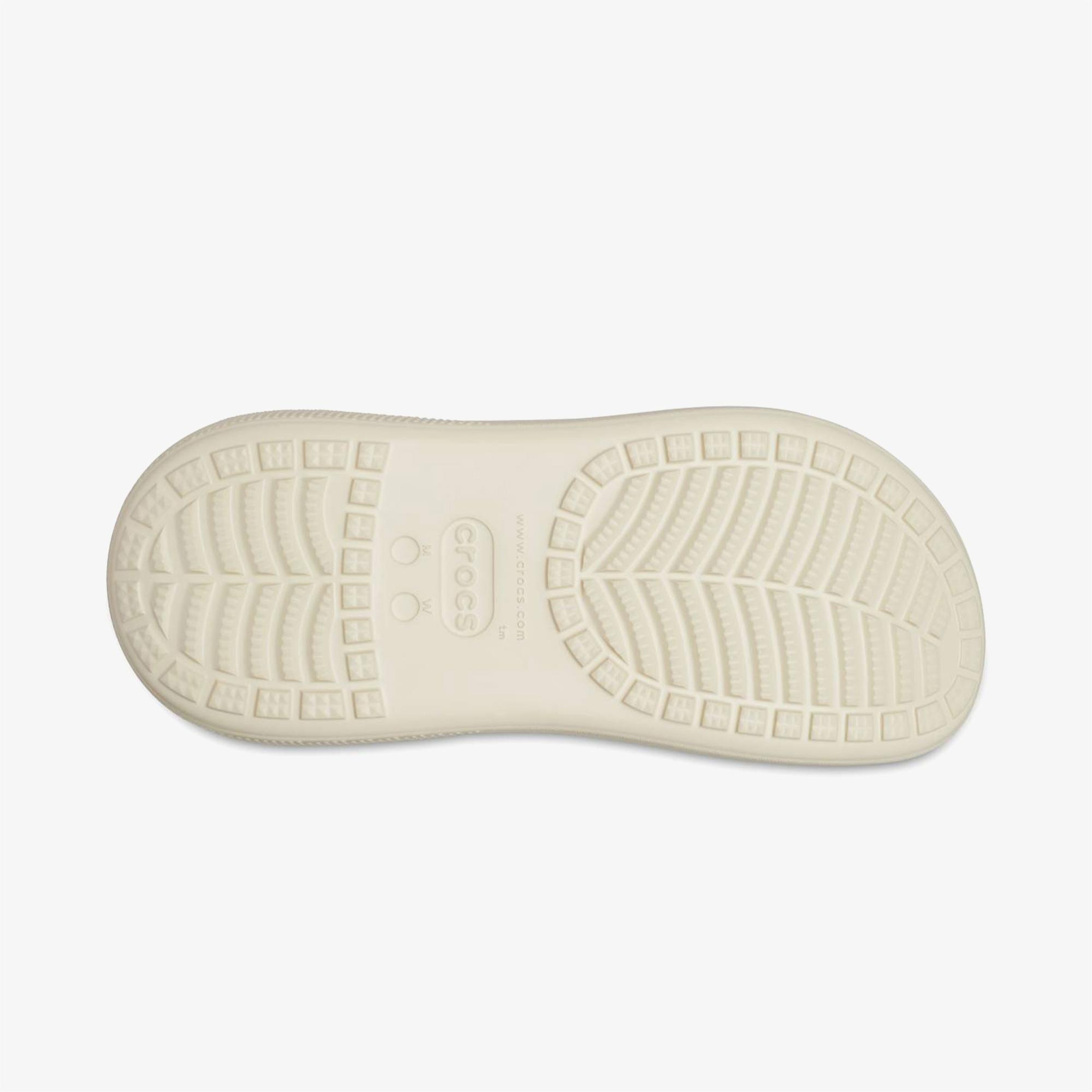 Crocs Classic Crush Clog Kadın Krem Terlik