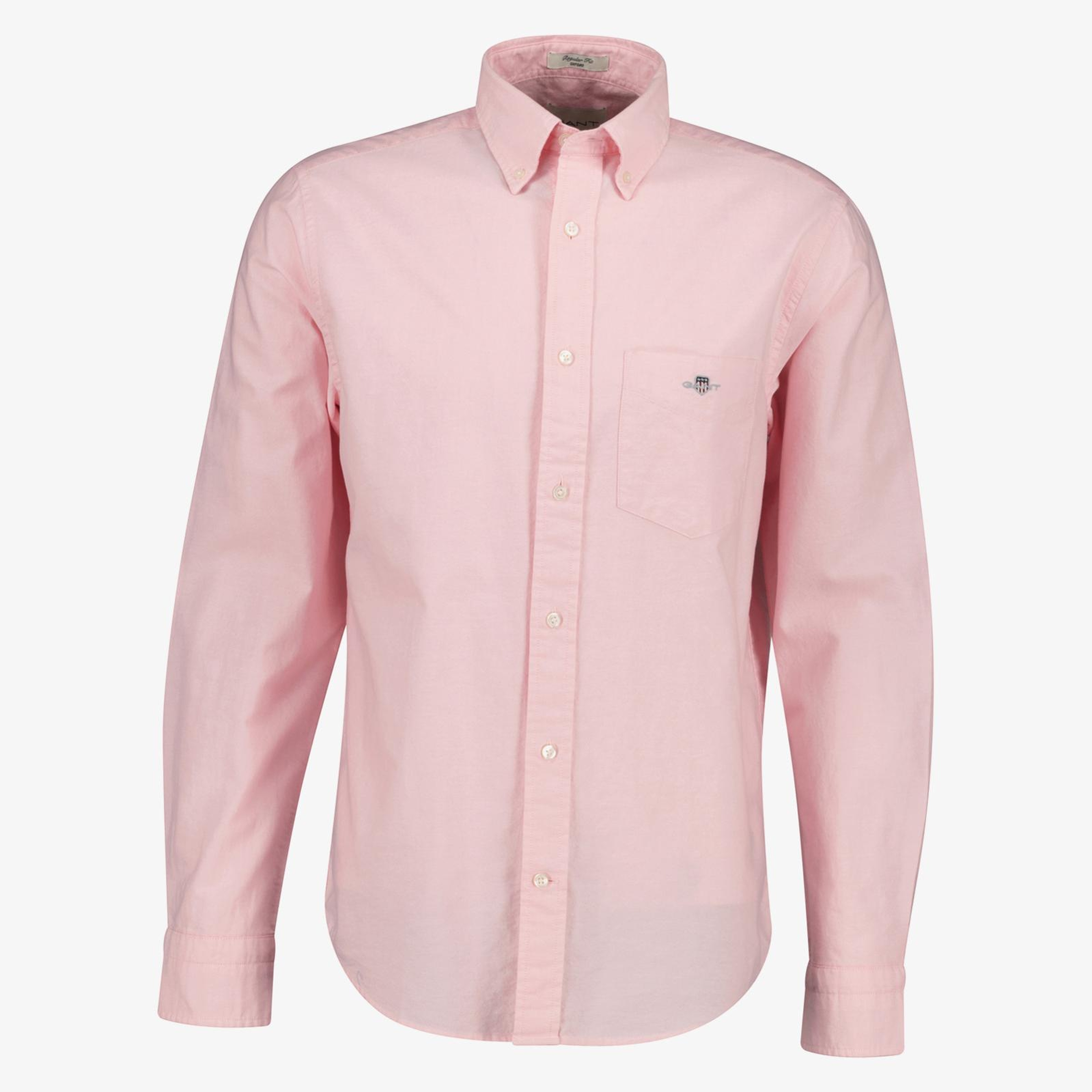GANT Erkek Pembe Regular Fit Logolu Gömlek