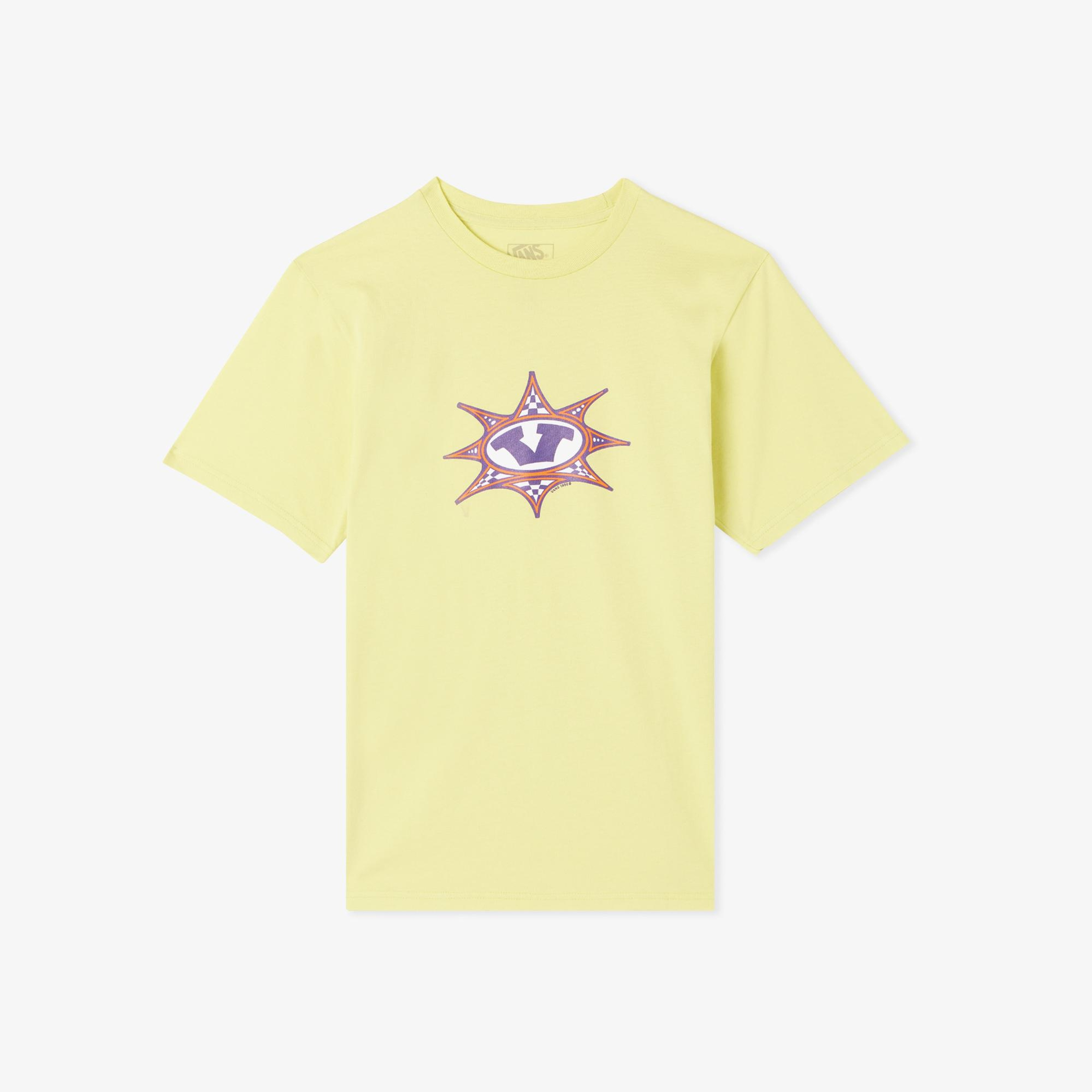 Vans Star Checker Ss Çocuk Sarı T-Shirt