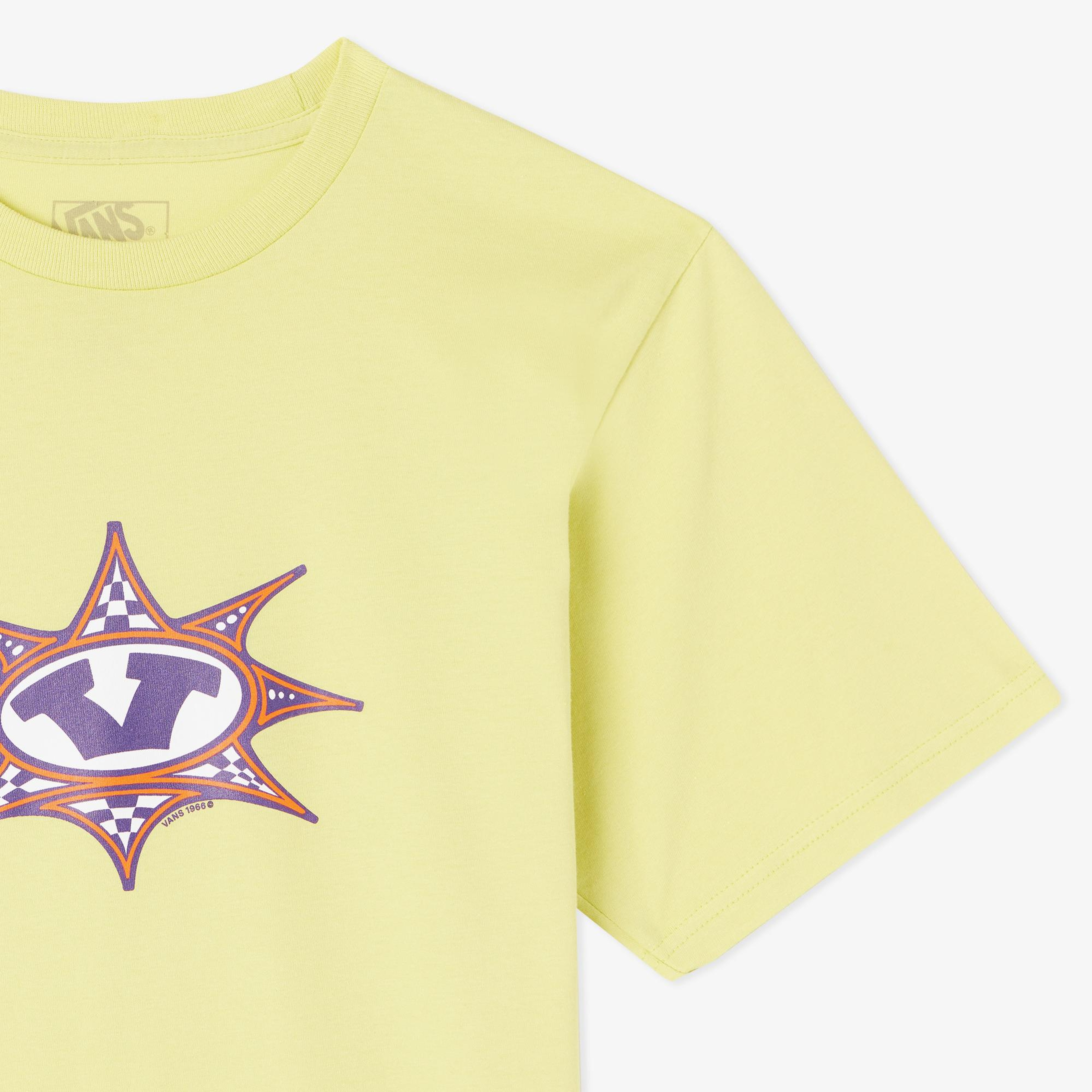 Vans Star Checker Ss Çocuk Sarı T-Shirt