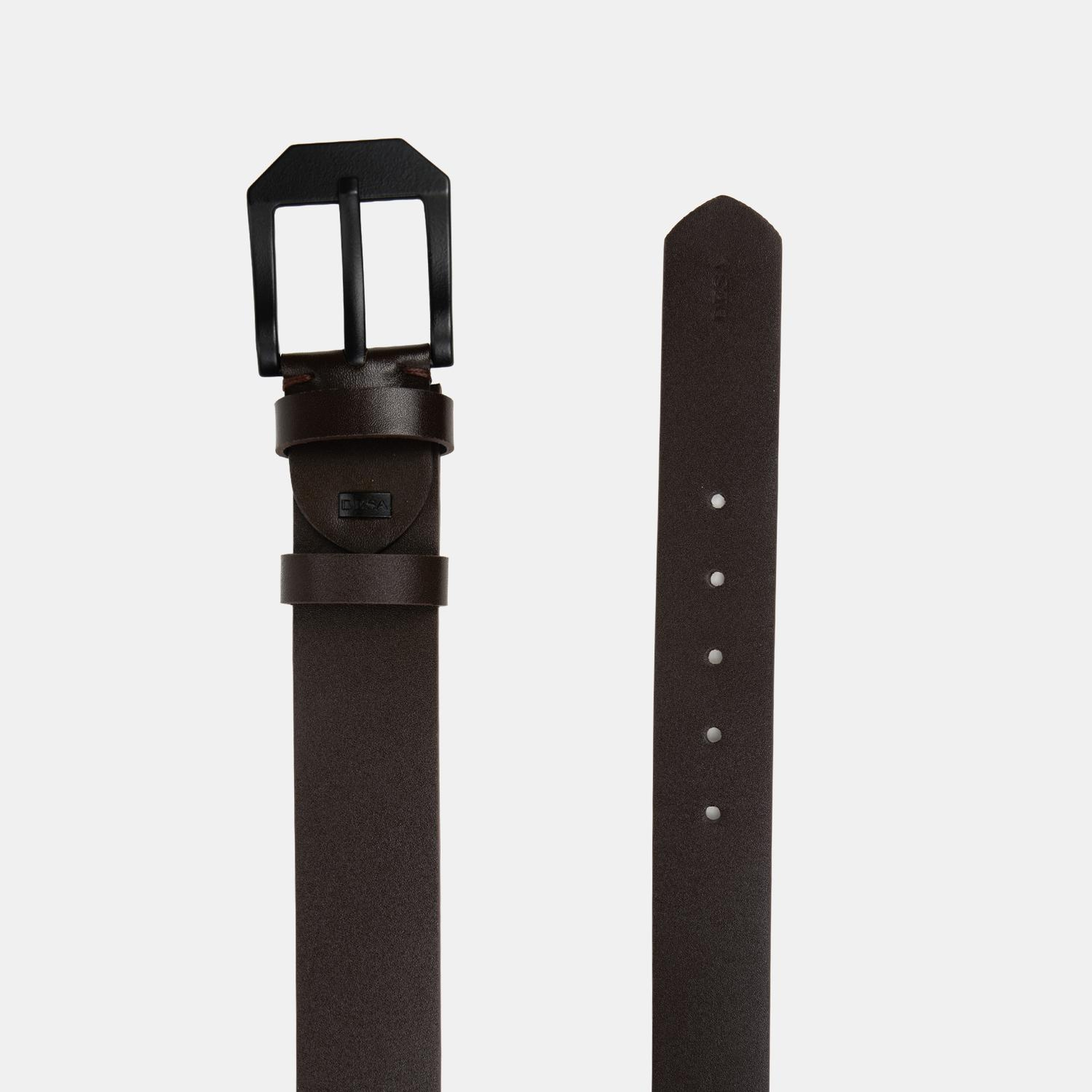 Erkek Kahve Spor Deri Kemer