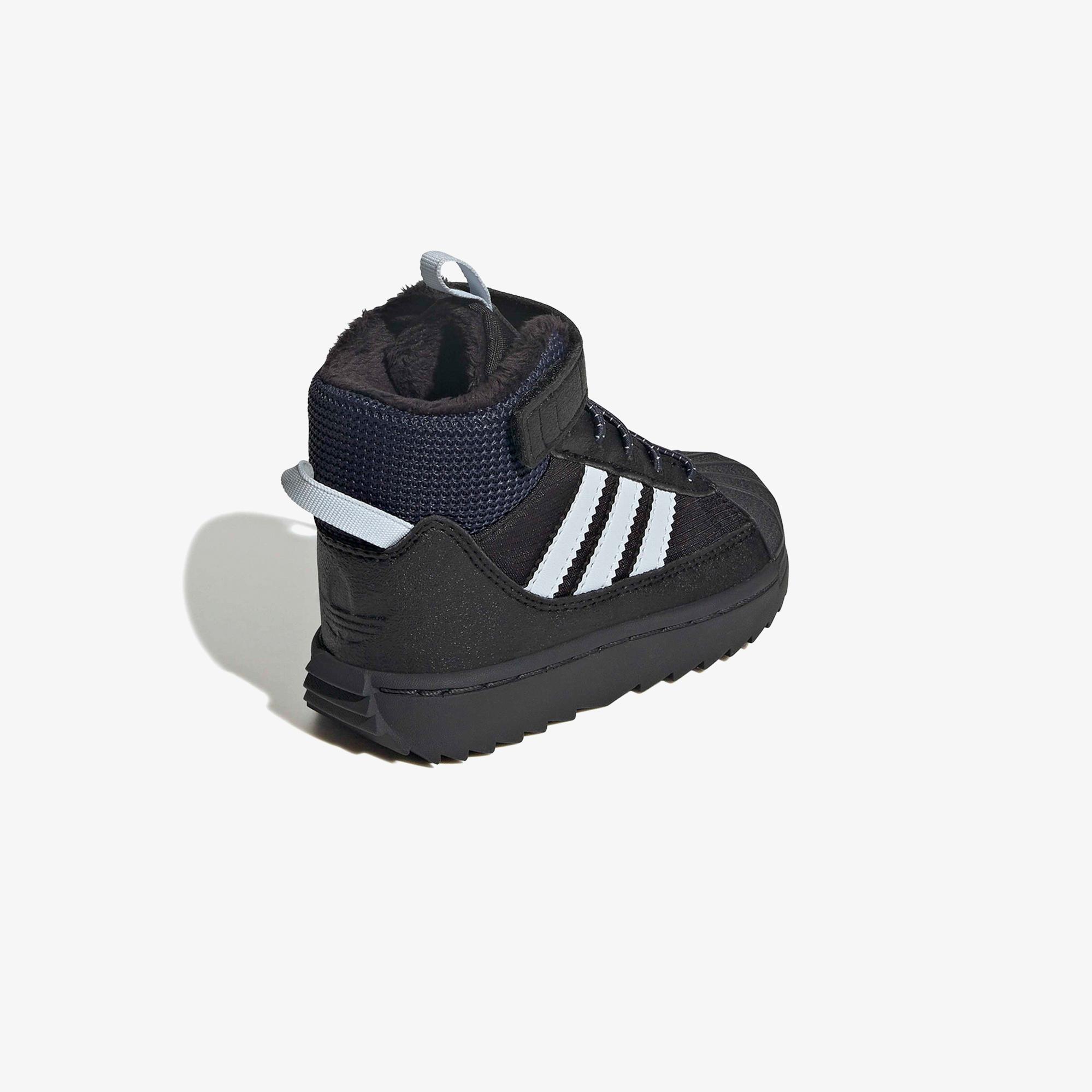 adidas Superstar Winter Trek Bebek Siyah Spor Ayakkabı