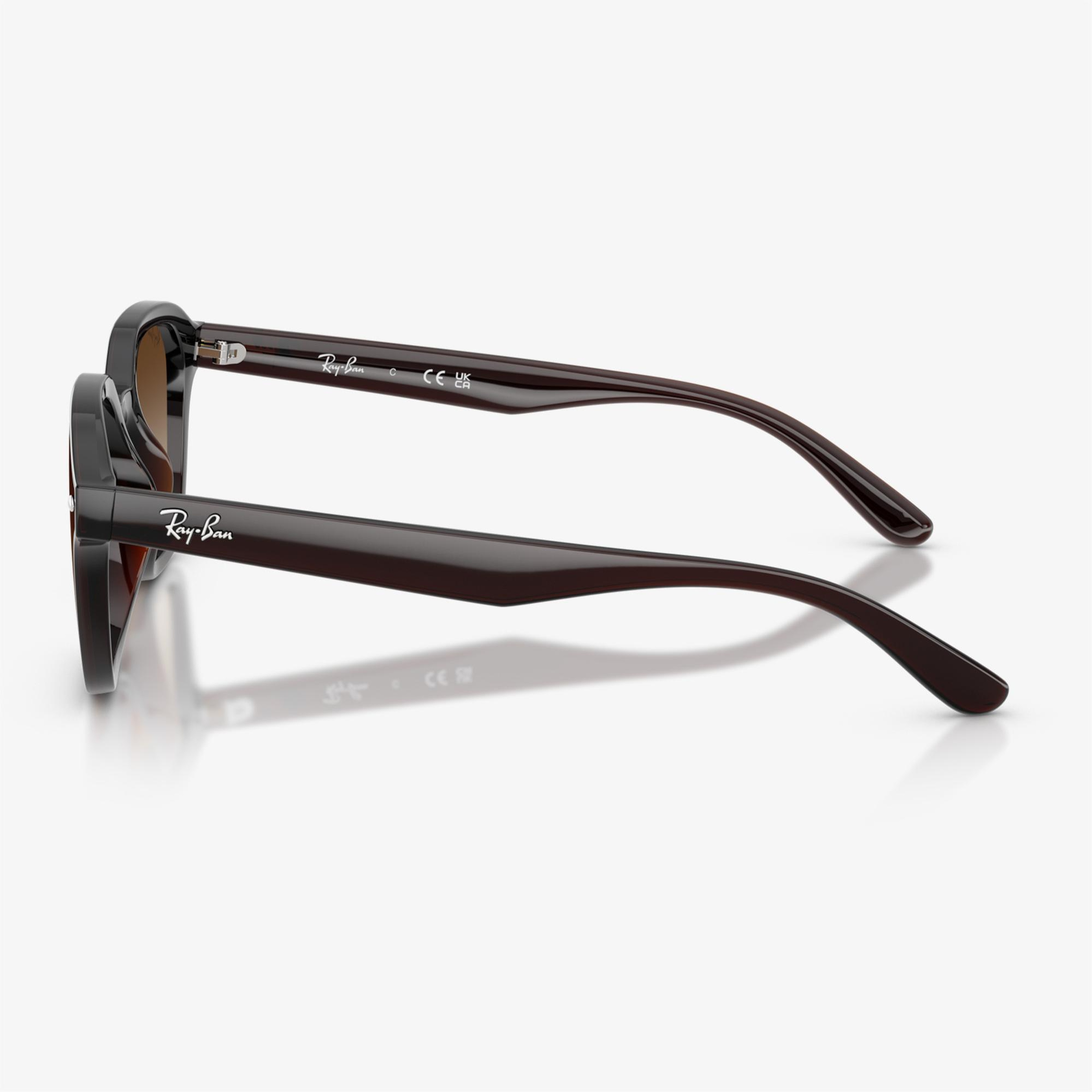 Ray-Ban RB4458D Unisex Kahverengi Güneş Gözlüğü