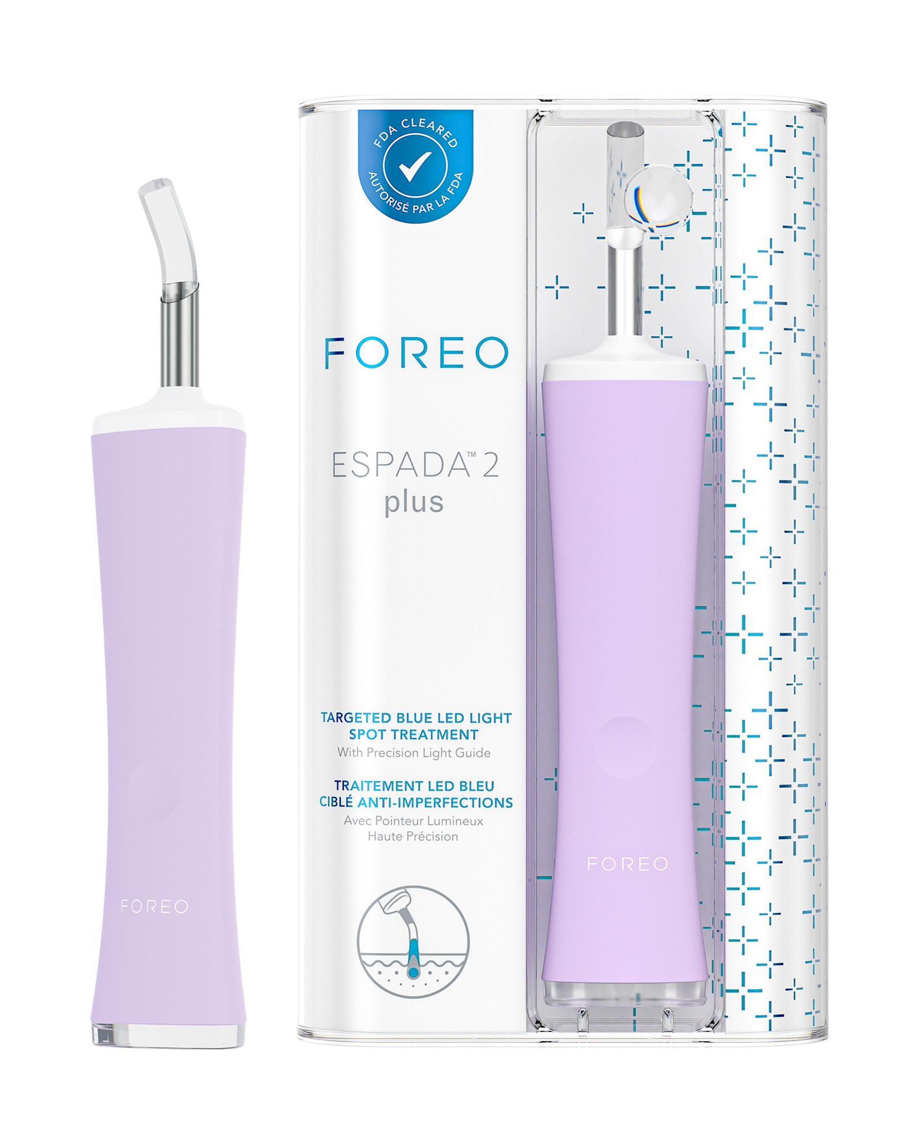 FOREO ESPADA 2 Plus Akne Karşıtı Cilt Bakım Cihazı, Lavender