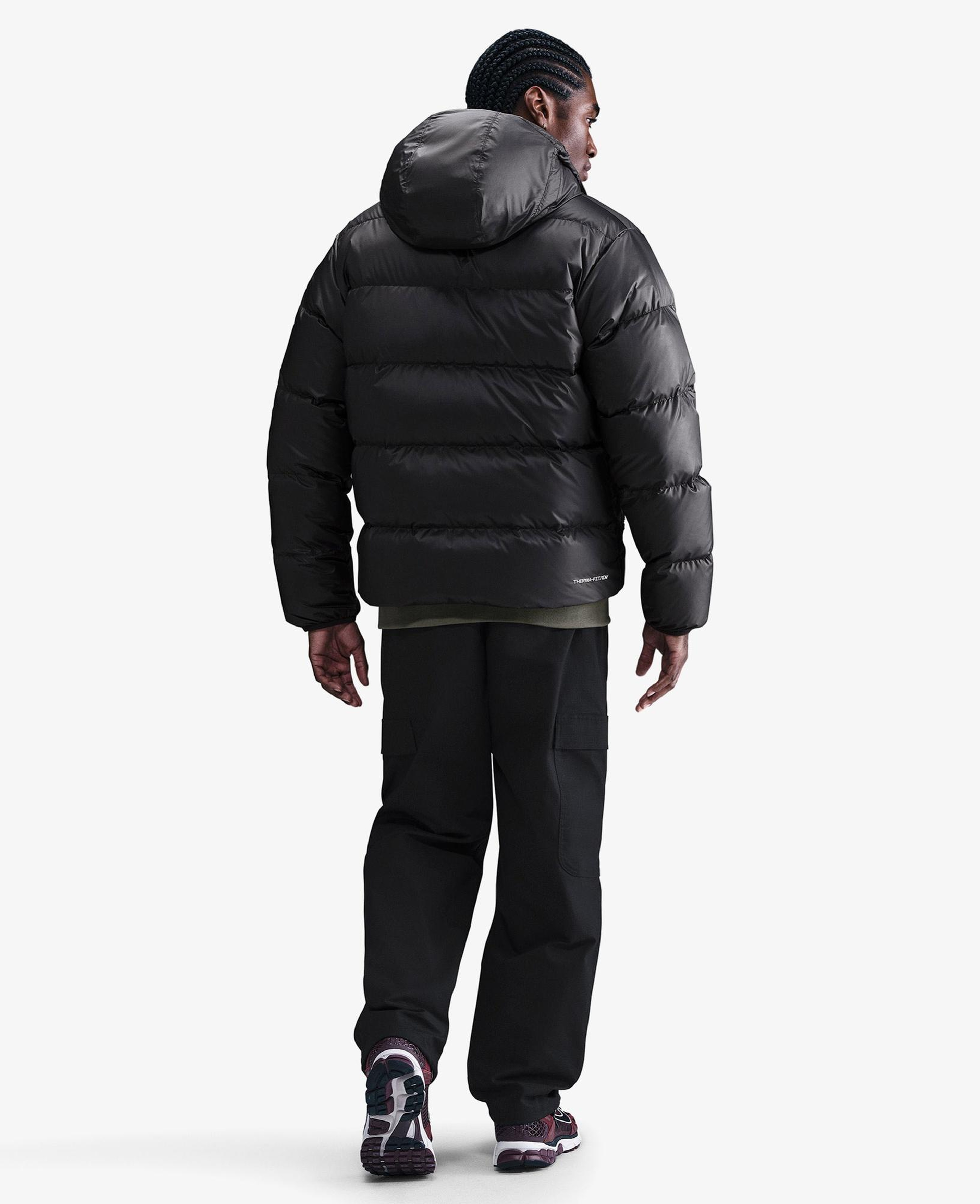 Nike Windrunner Statement Down Erkek Siyah Mont