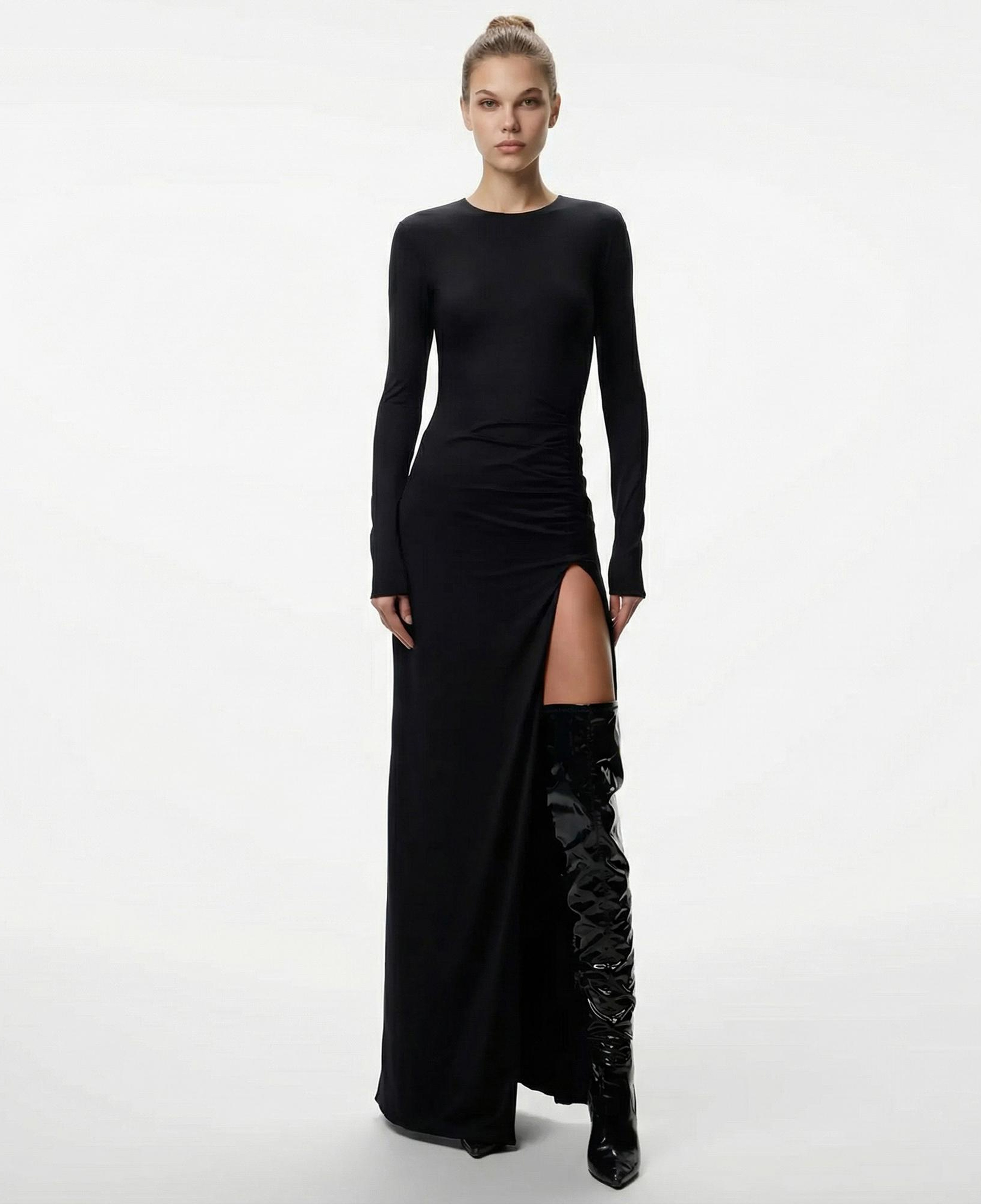 Fabby Gia Kadın Siyah Elbise