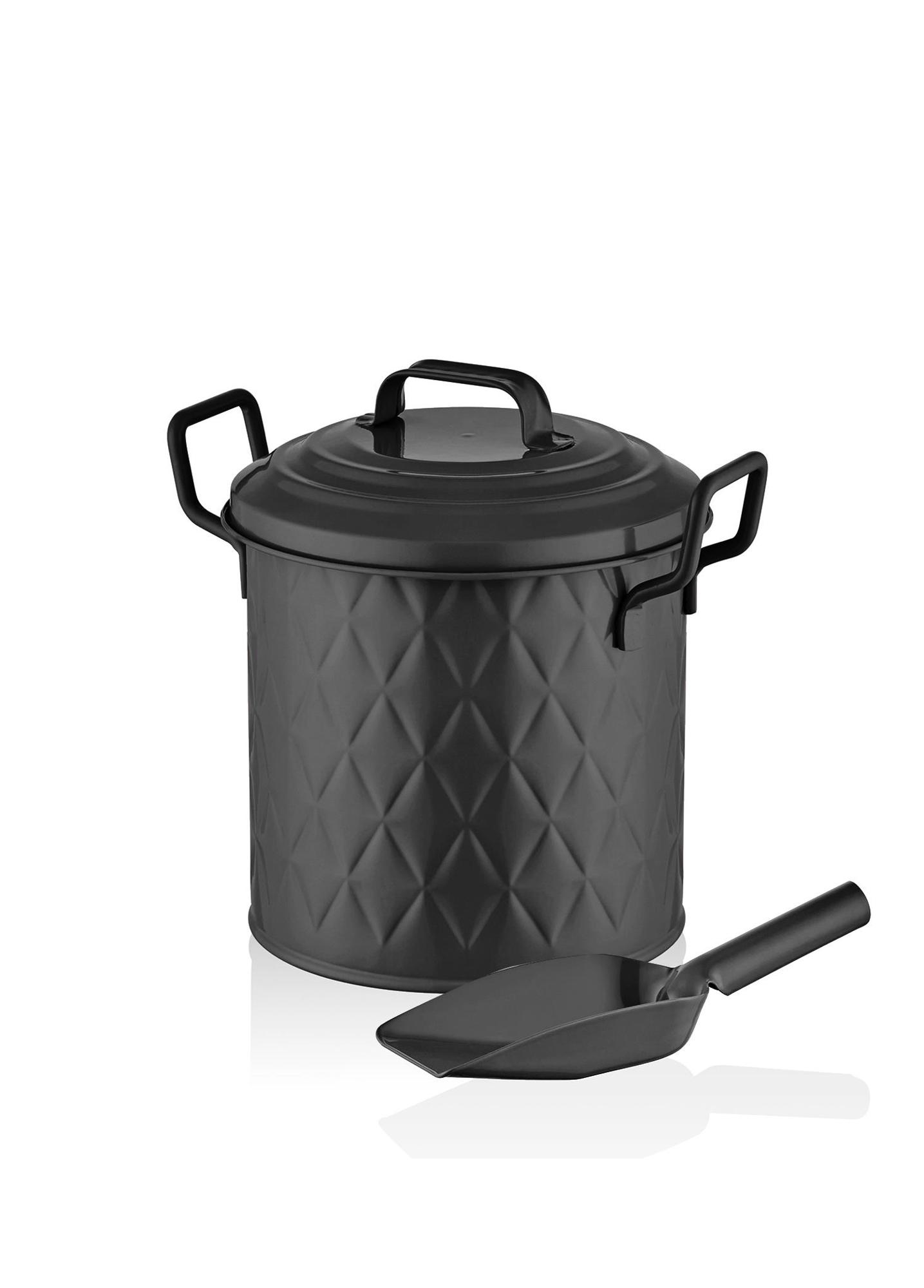 Prizma Bakliyat Kovası Siyah