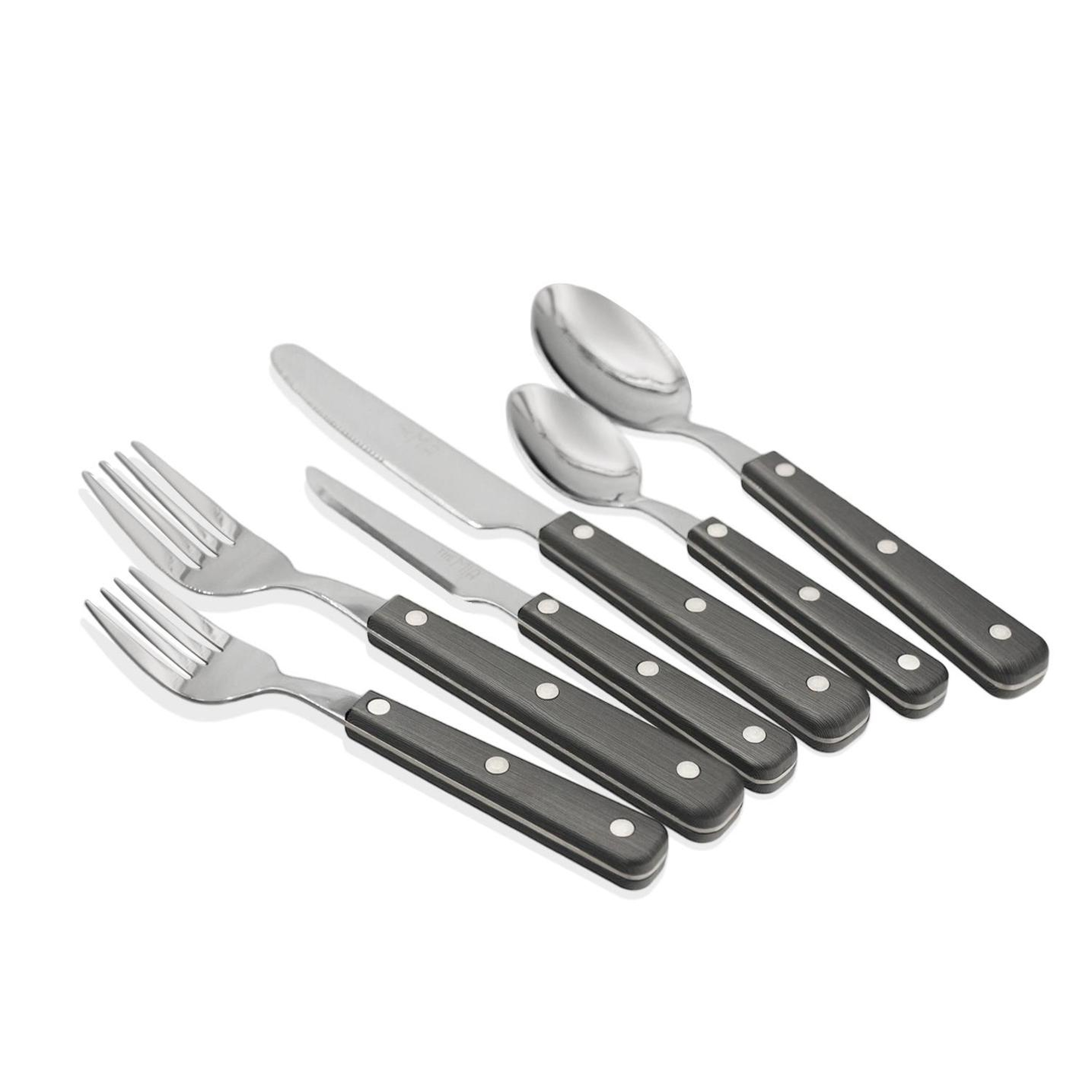 Dark 36 Parça Çelik Çatal Kaşık Bıçak Takımı