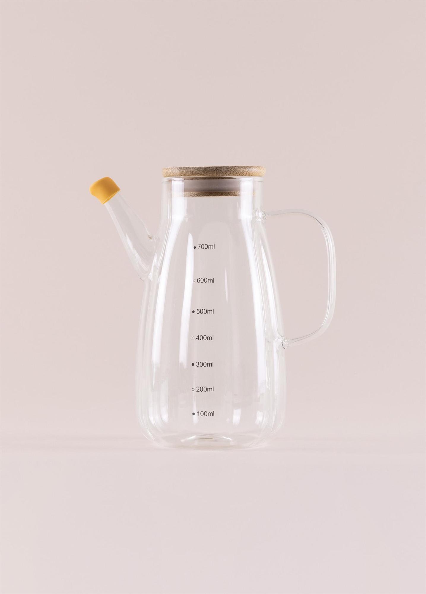 Bamboo Cam Zeytinyağı Şişesi 700 Cc Sse0039