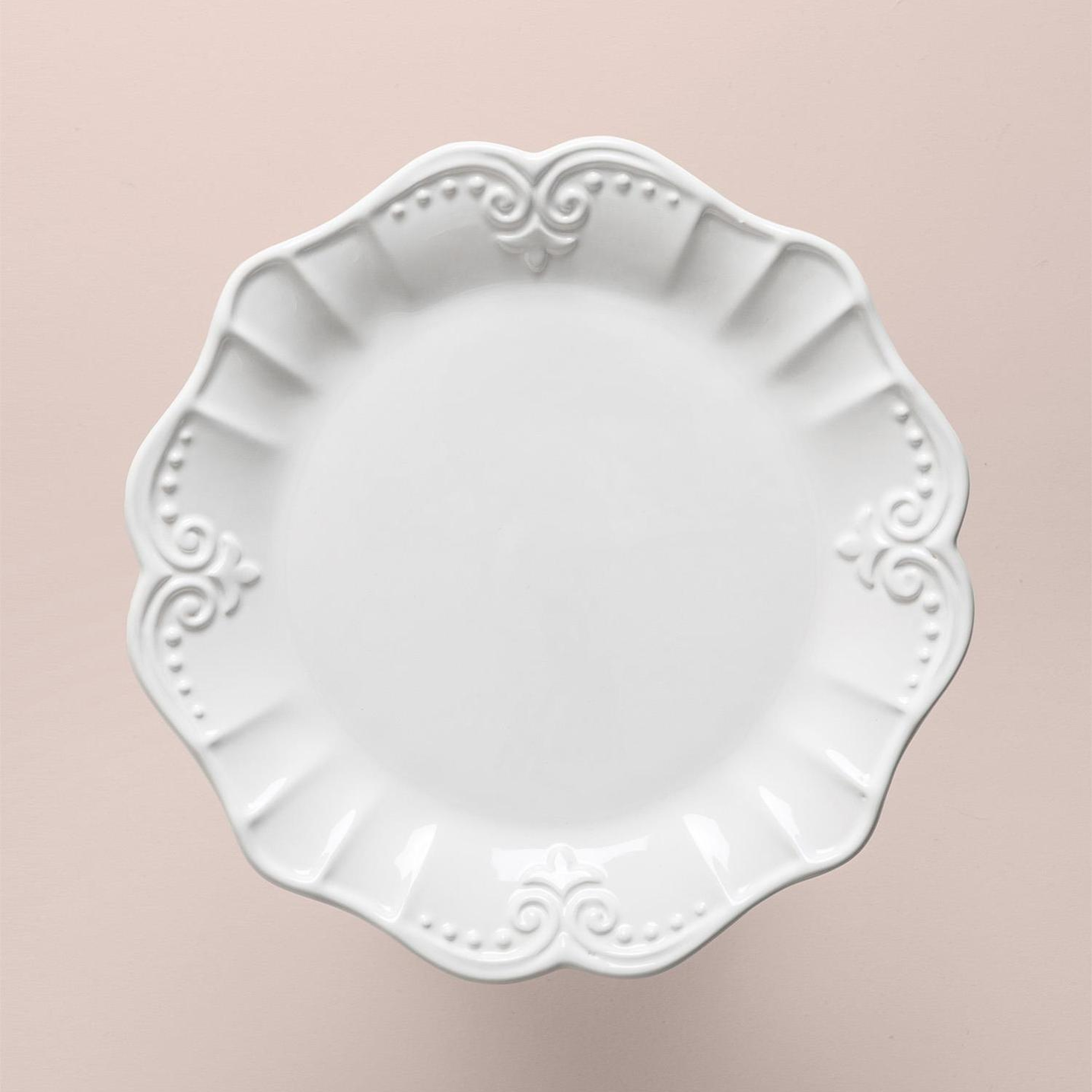 Grande Pasta Kek Standı Beyaz 22x10 cm GRD0019