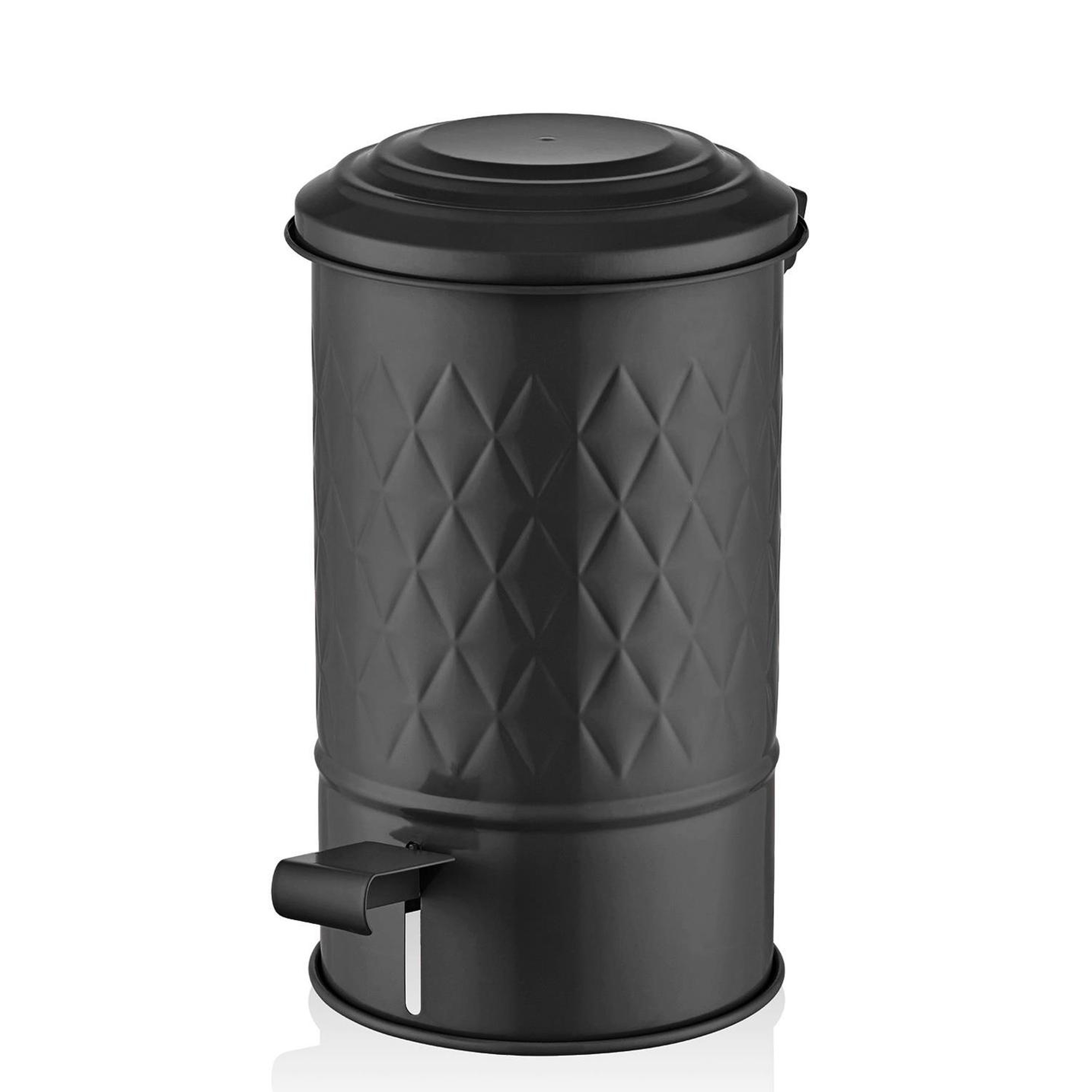 Prizma Çöp Kovası Mutfak Siyah 24 Lt