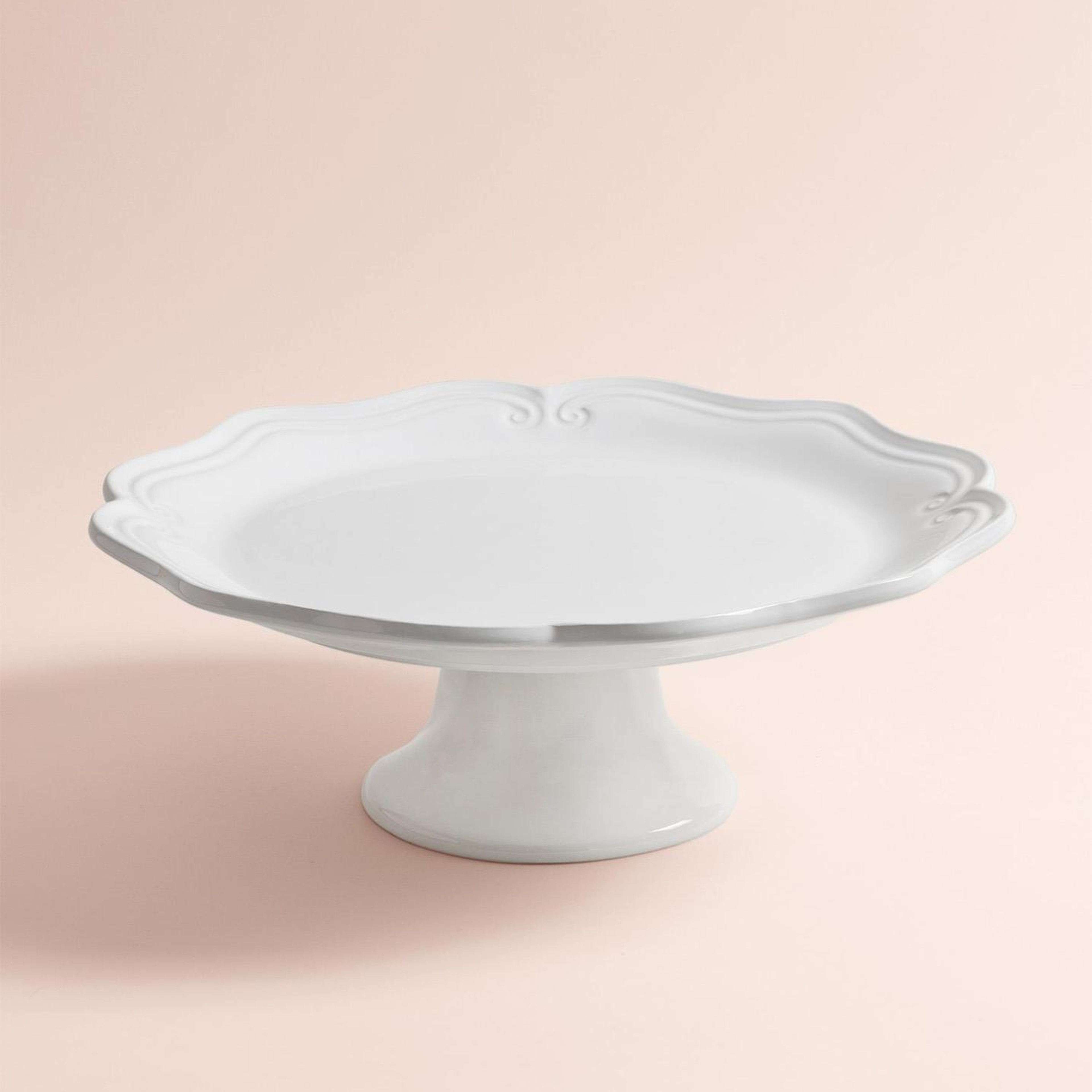 Grande Pasta Kek Standı Beyaz 33x12 cm GRD0017