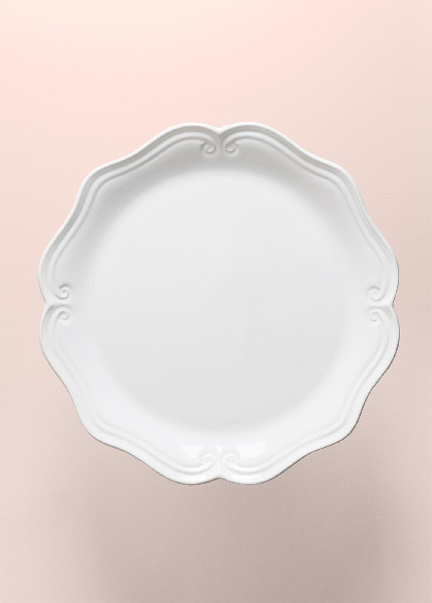 Grande Pasta Kek Standı Beyaz 33x12 cm GRD0017