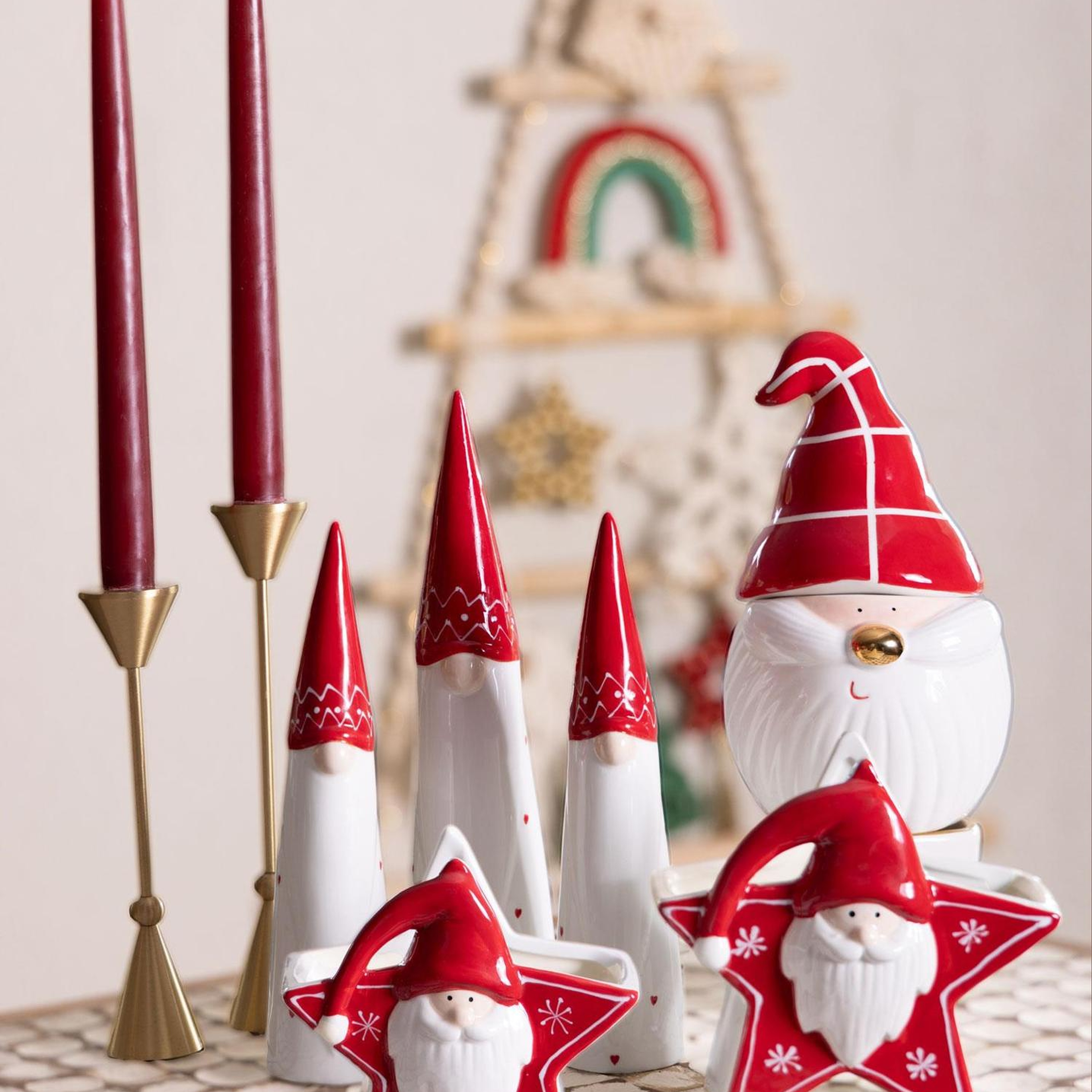 Dekoratif Kurabiye Kavanozu 12x12x20 cm