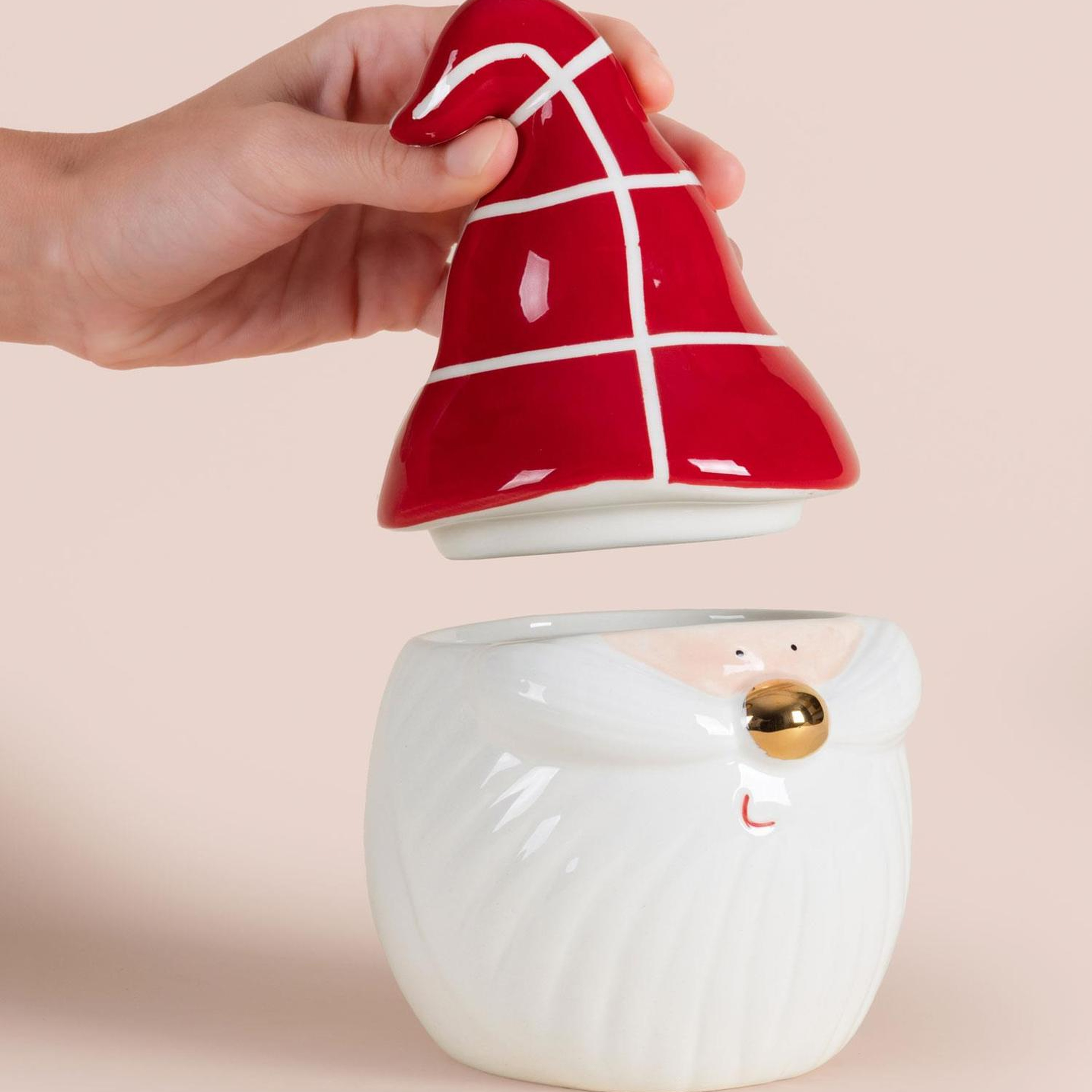 Dekoratif Kurabiye Kavanozu 12x12x20 cm