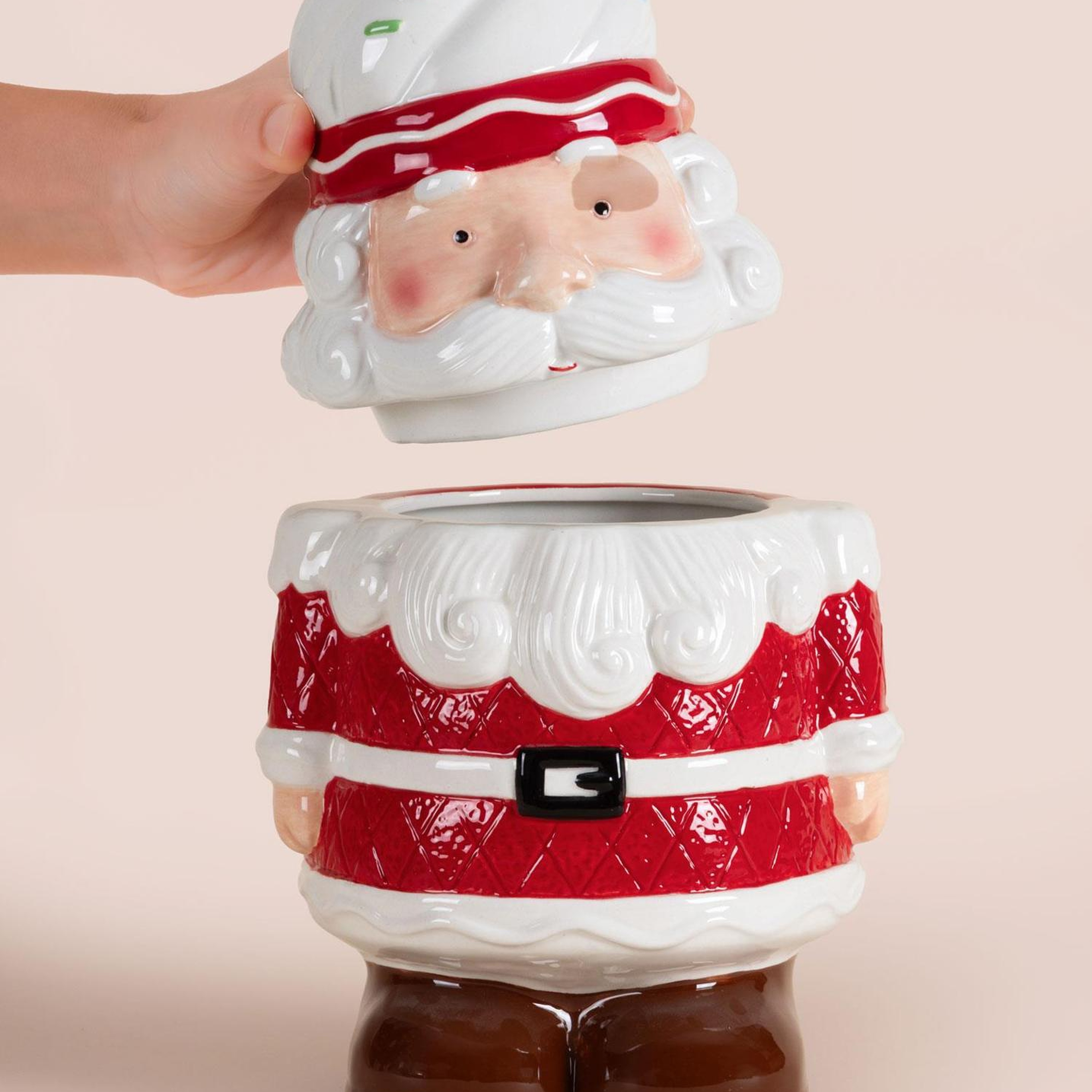 Dekoratif Figür Kurabiye Kavanozu 16x15x28 cm