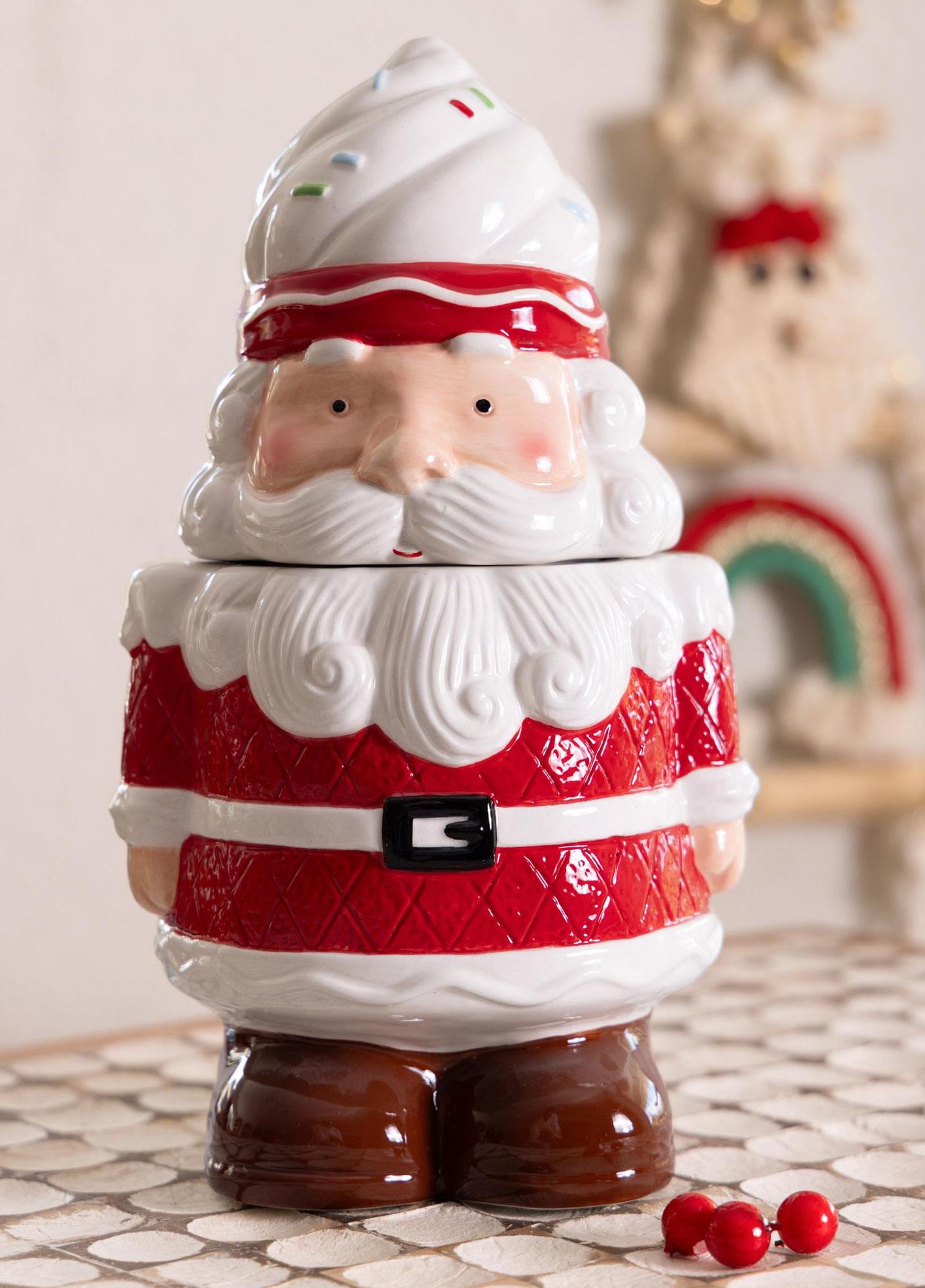 Dekoratif Figür Kurabiye Kavanozu 16x15x28 cm