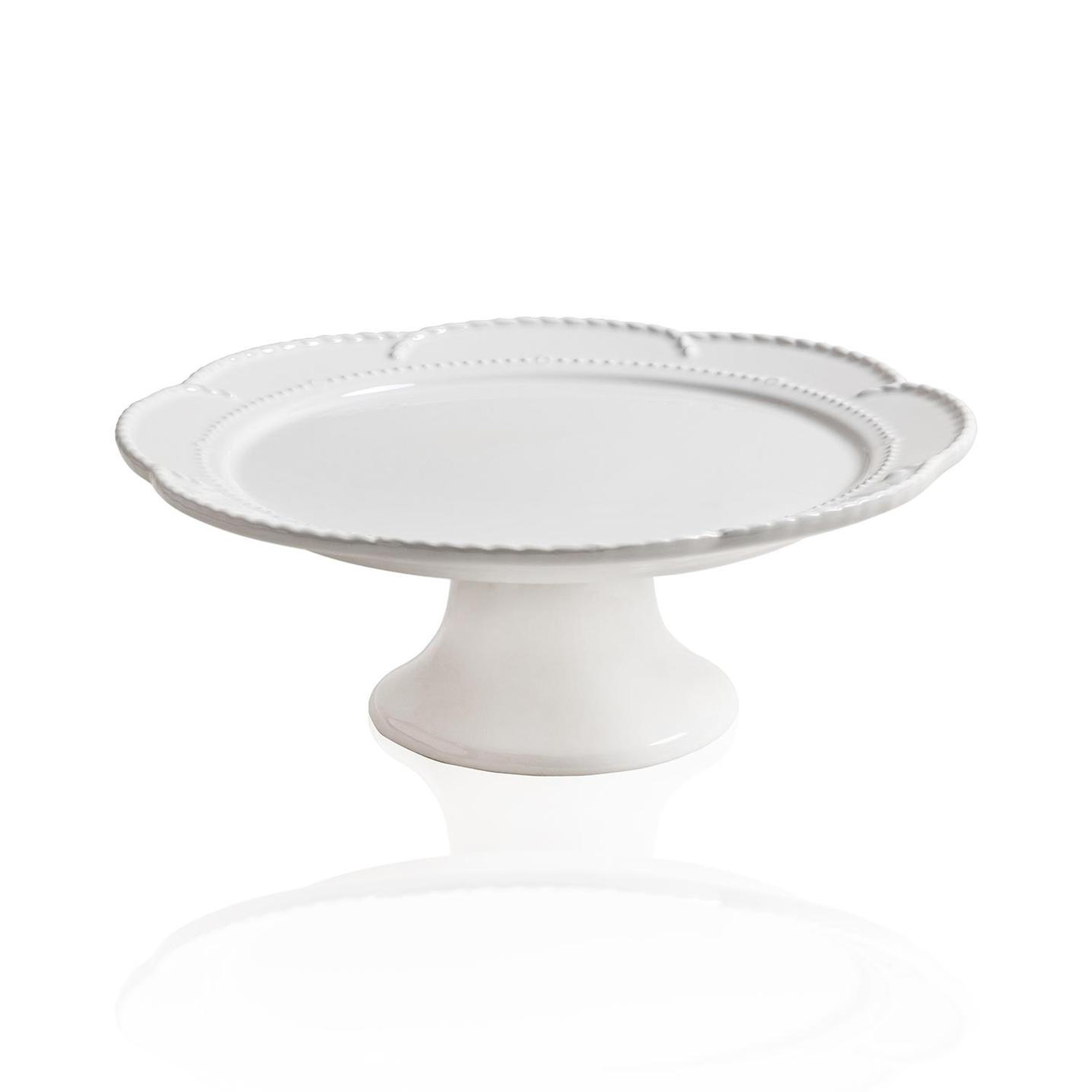 Grande Pasta Kek Standı Beyaz 31x12 cm GRD0014