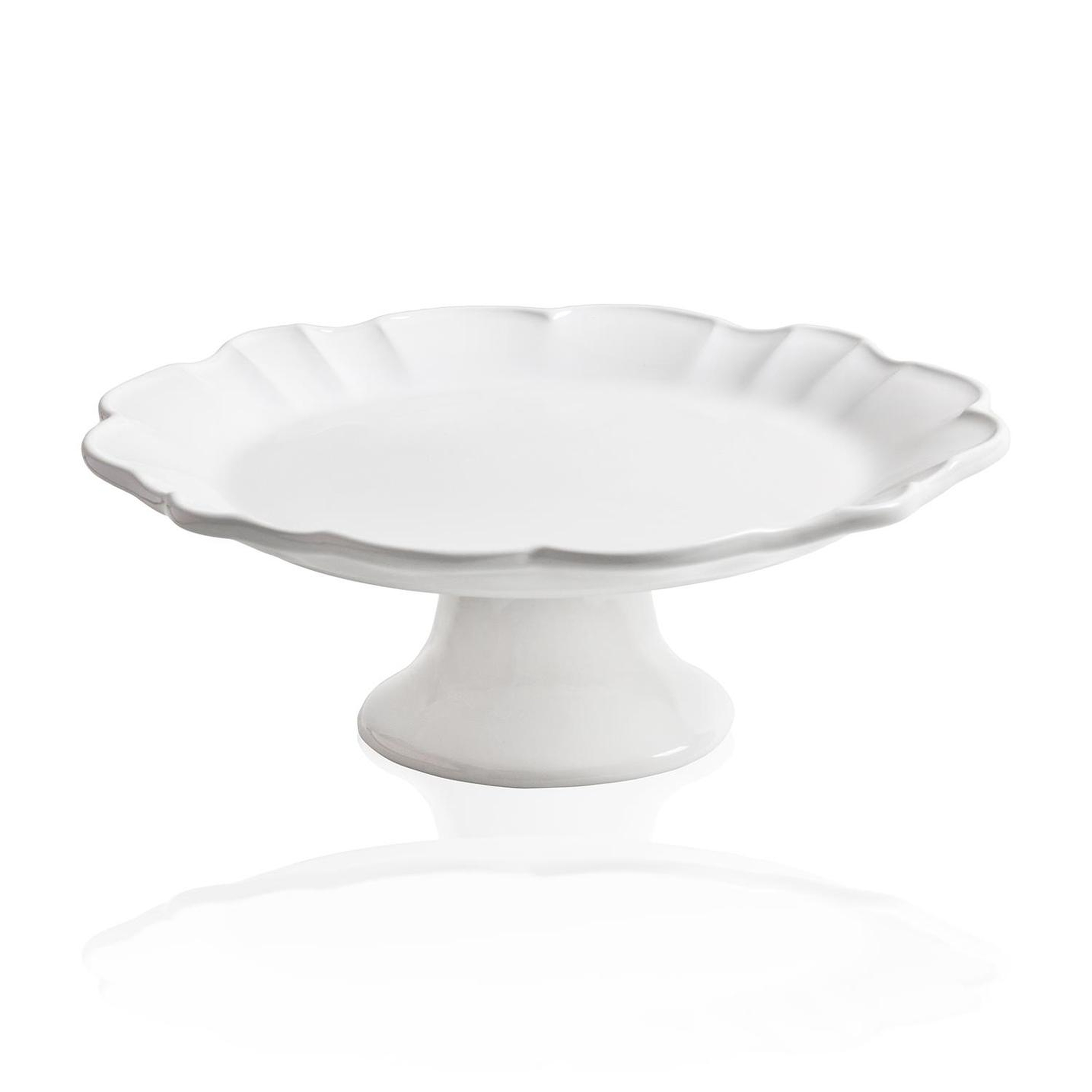 Grande Pasta Kek Standı Beyaz 32x12 cm GRD0011